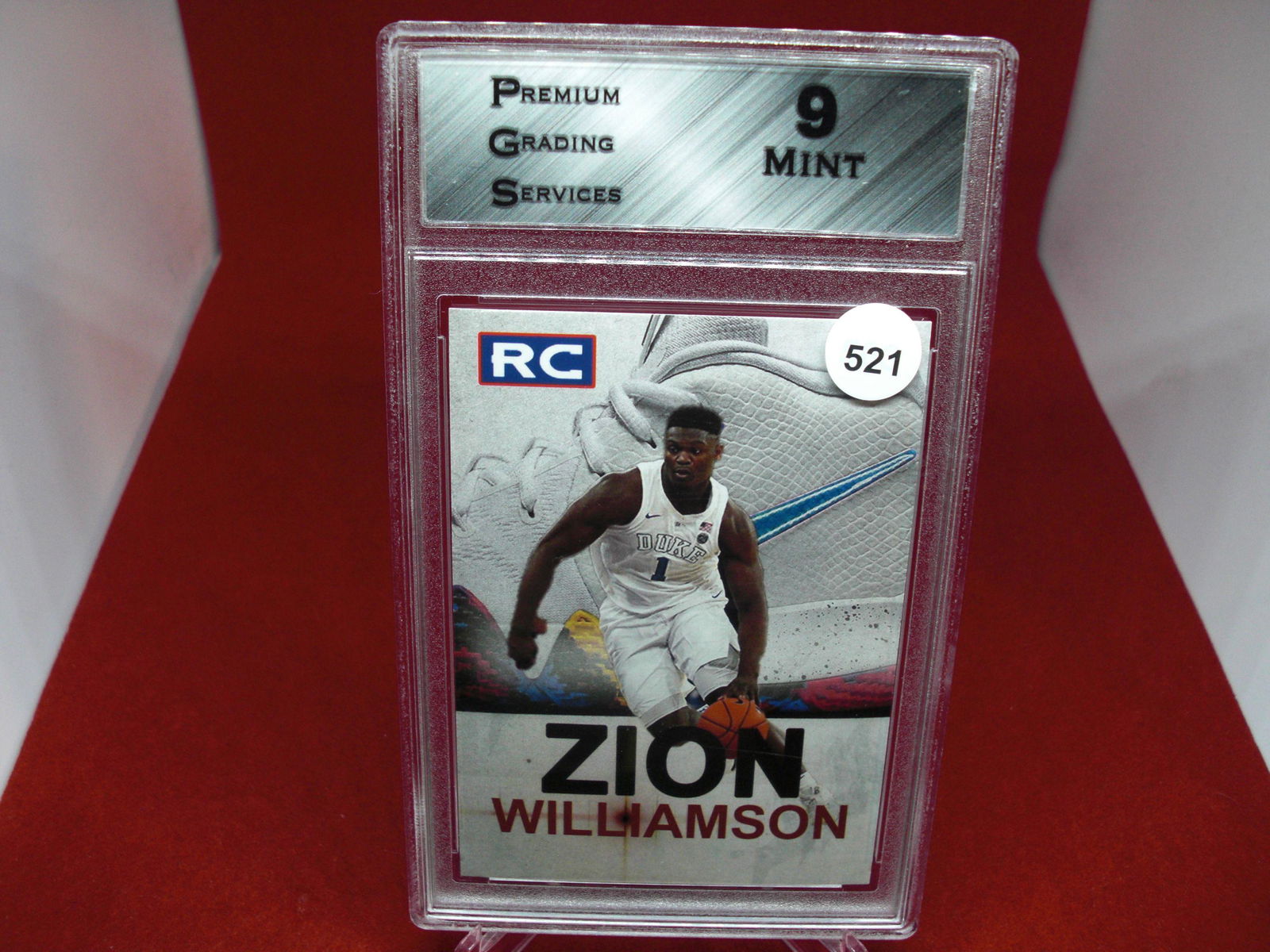pgs graded zion williamson mint 9 (1 of 1)