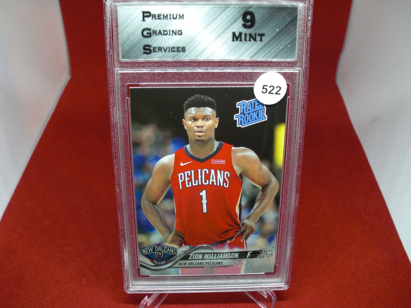 pgs graded zion williamson mint 9 (1 of 1)