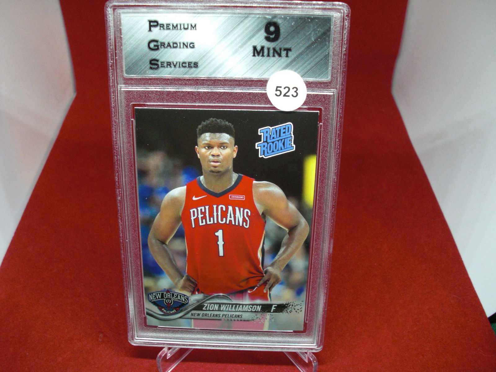 pgs graded zion williamson mint 10 (1 of 1)