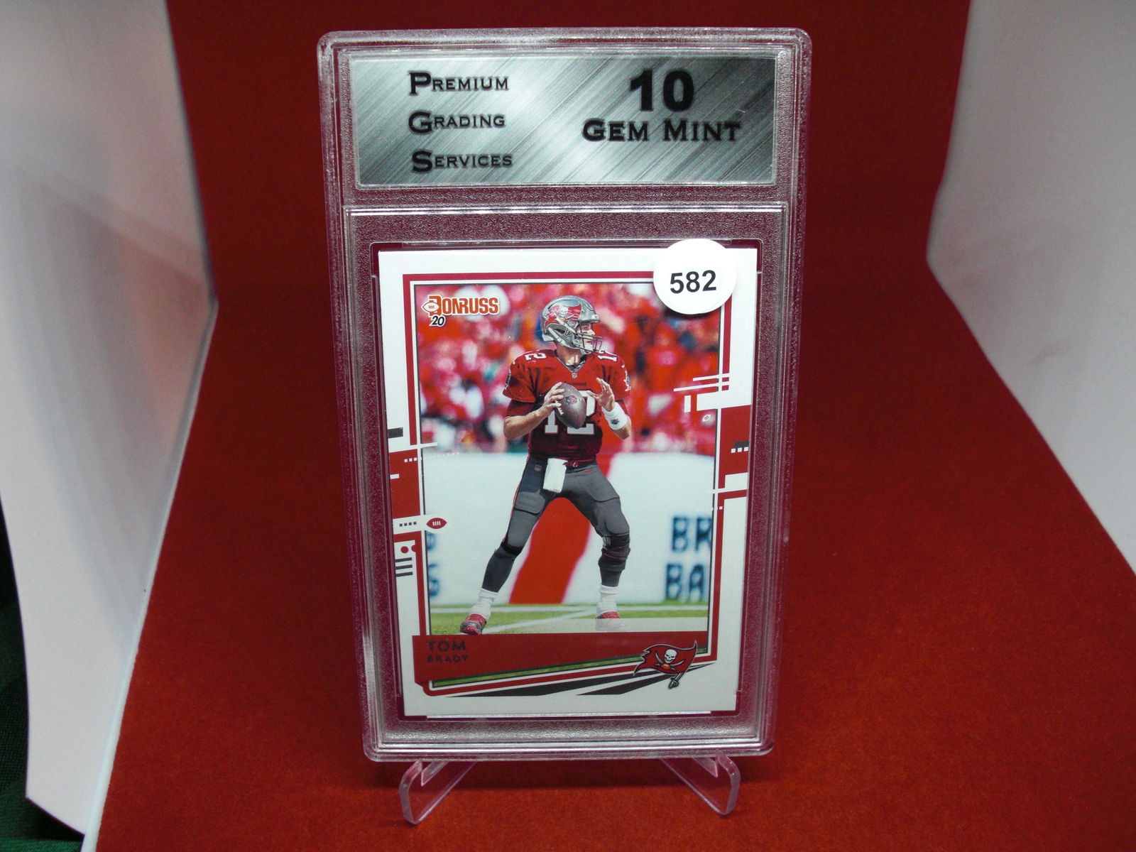 pgs graded tom brady mint 10 (1 of 1)