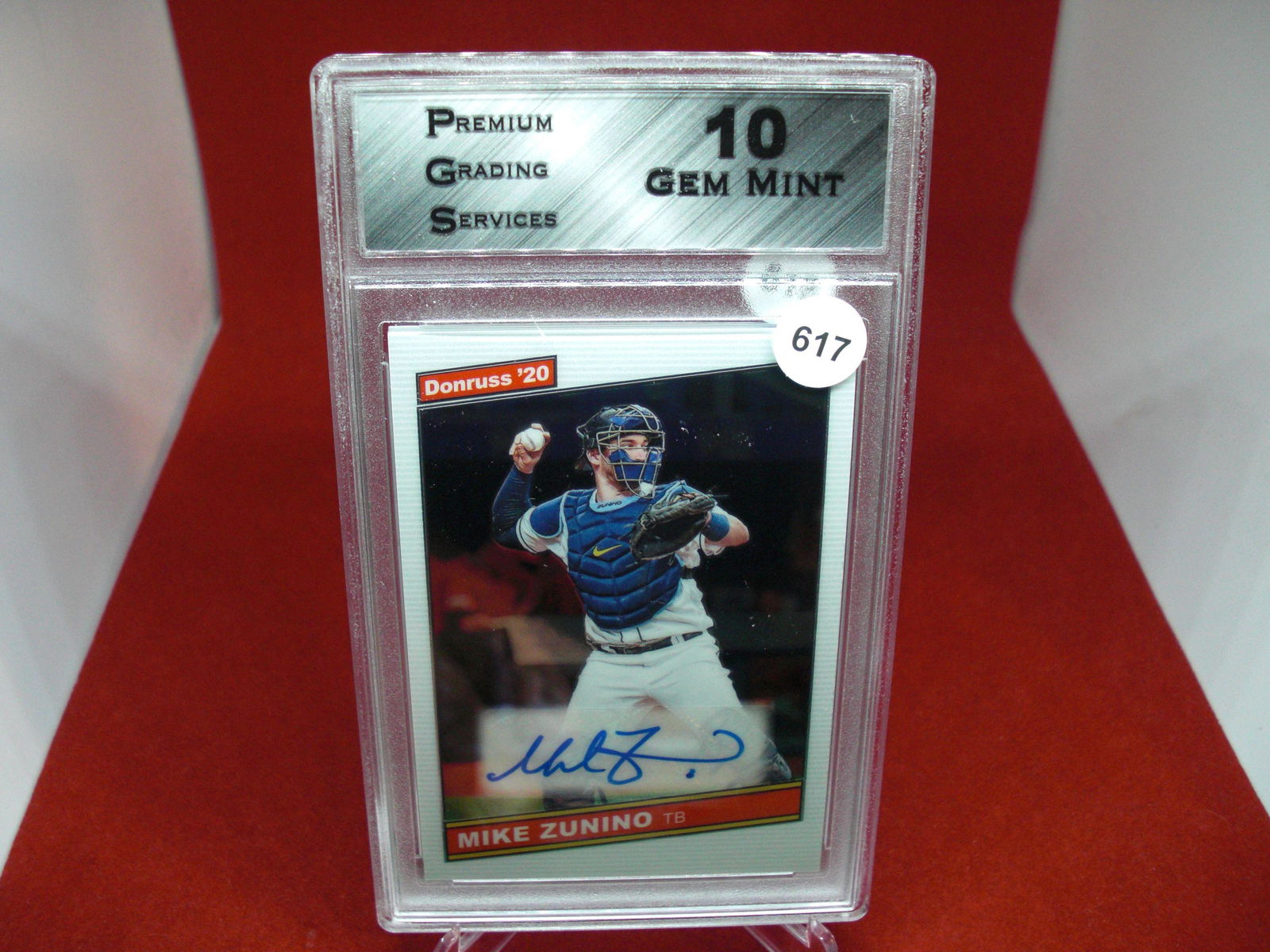 pgs graded mike nunino auto mint 10 (1 of 1)