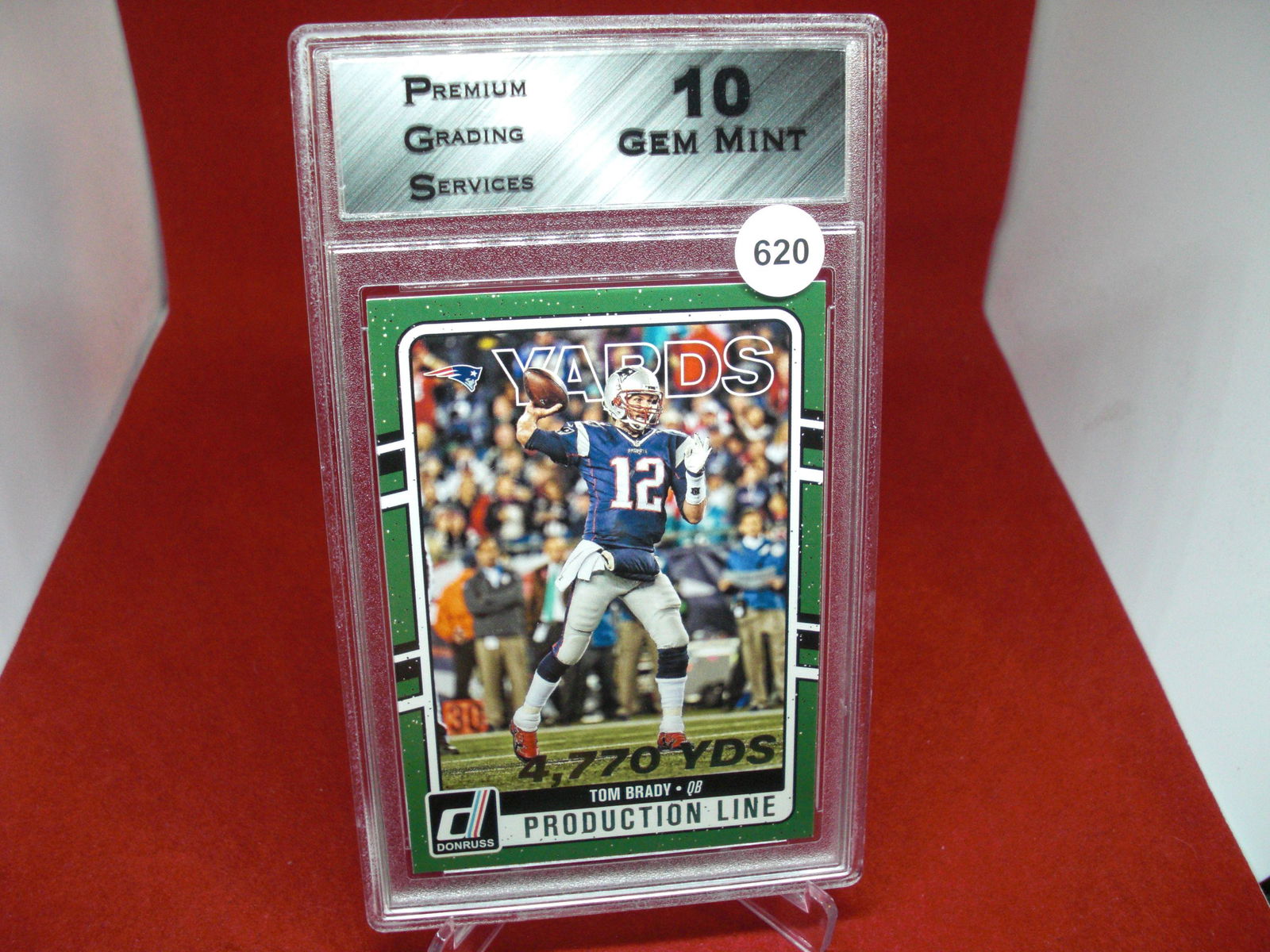 pgs graded tom brady mint 10 (1 of 1)