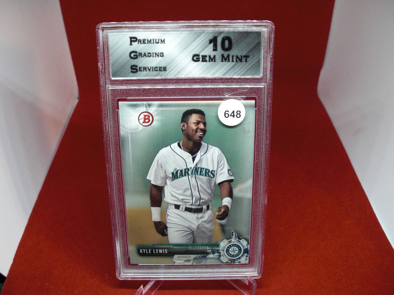 pgs graded kyle lewis mint 10 (1 of 1)