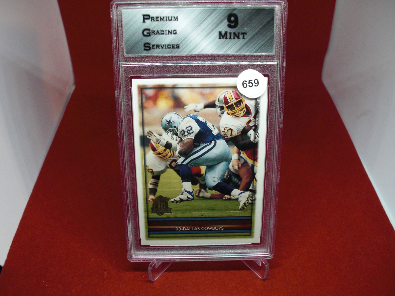 pgs graded emmitt smith mint 9 (1 of 1)