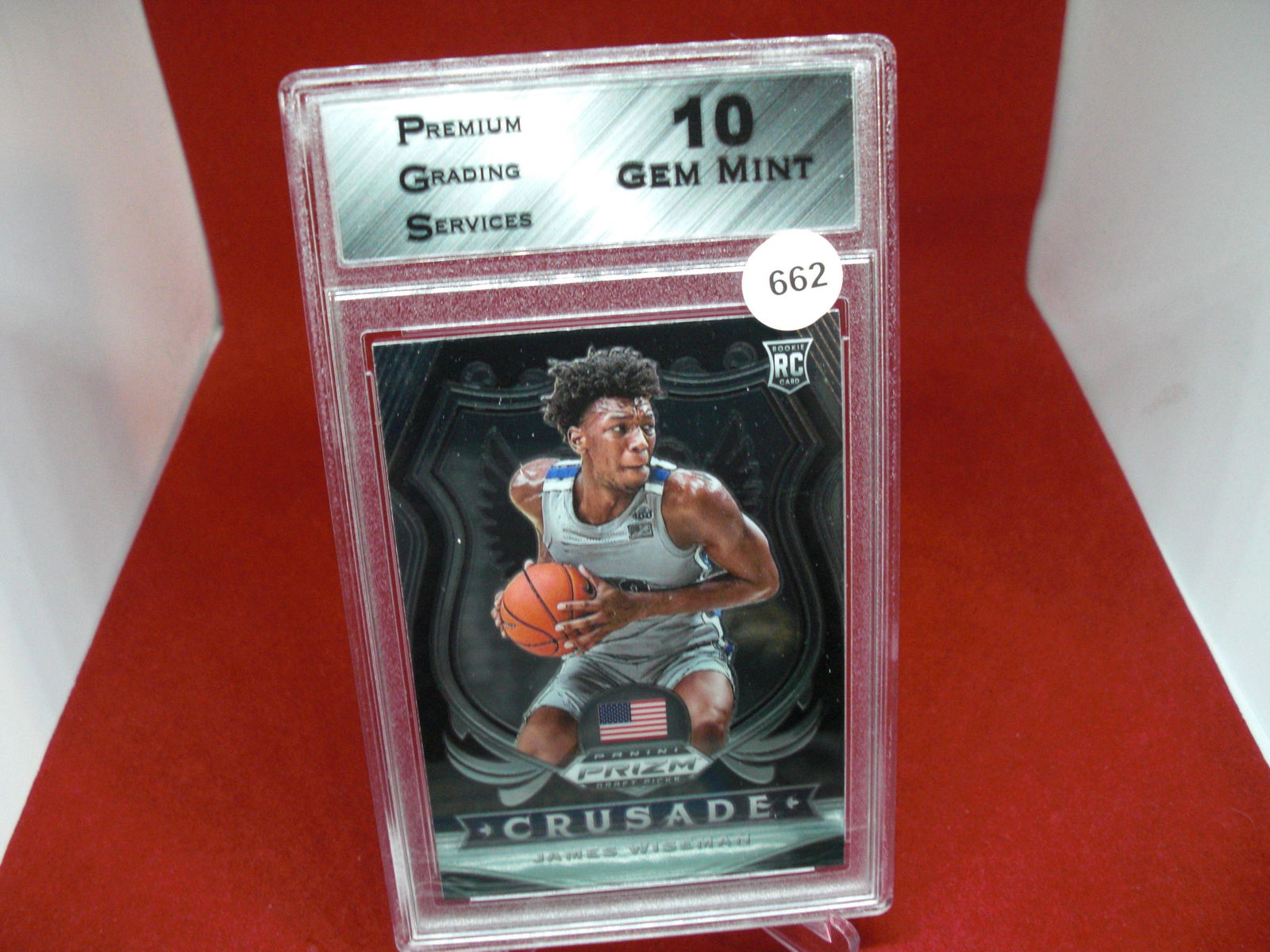 pgs graded james wiseman mint 10 (1 of 1)