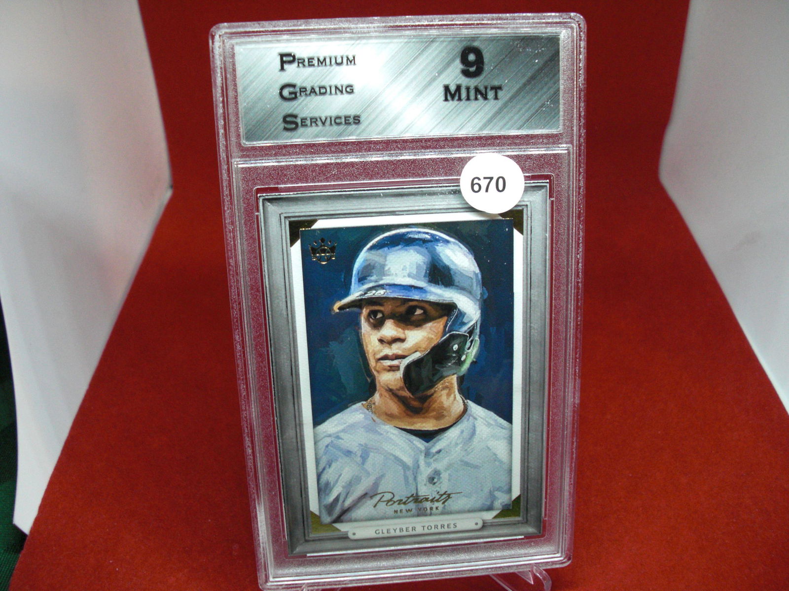 pgs graded gleyber torres mint 9 (1 of 1)