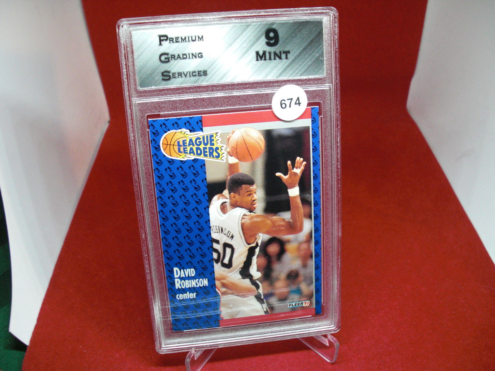 pgs graded david robinson mint 9 (1 of 1)