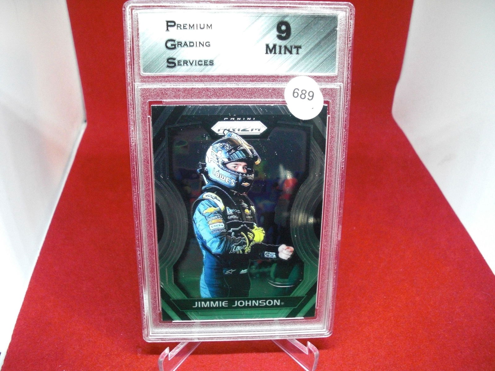 pgs graded jimmie johnson mint 9 (1 of 1)