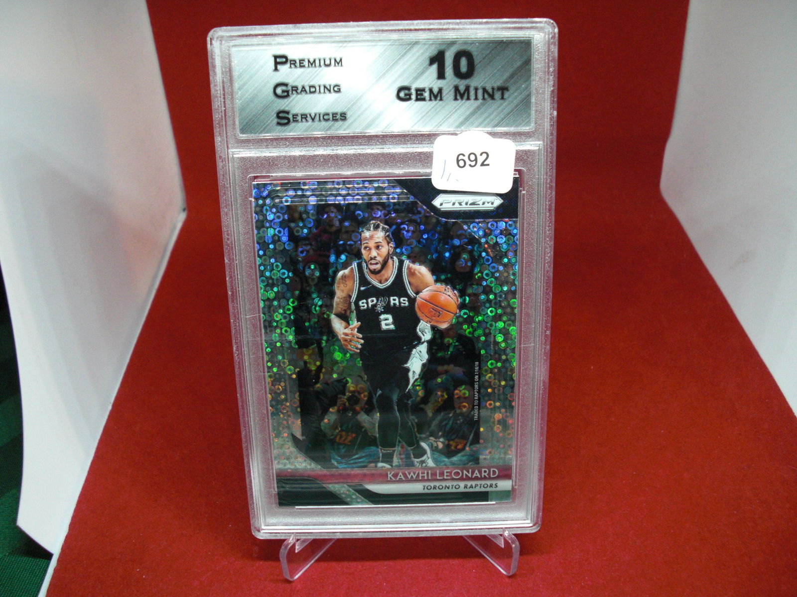 pgs graded kawhi leonard mint 10 (1 of 1)