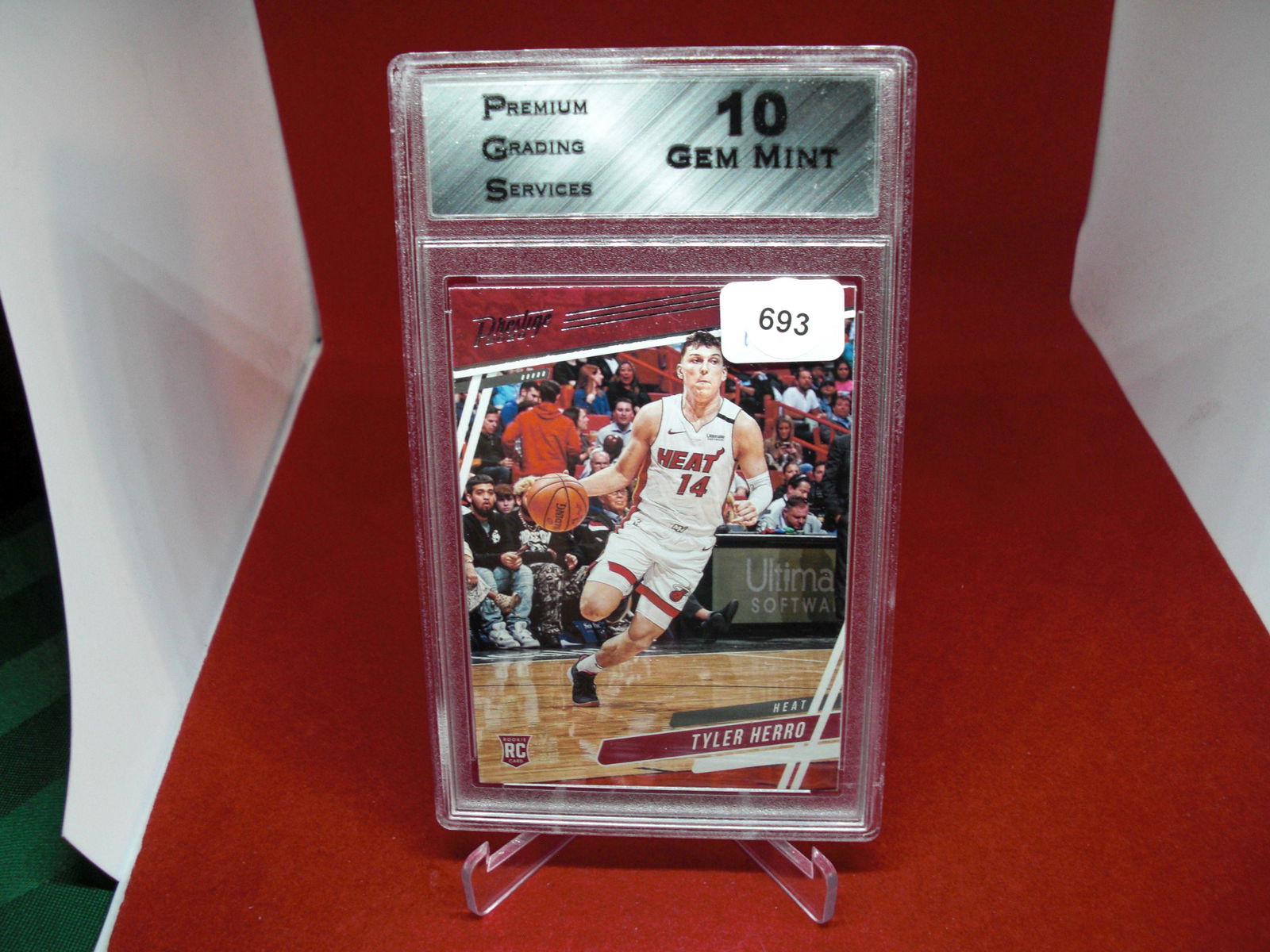 pgs graded tyler herro rookie mint 10 (1 of 1)