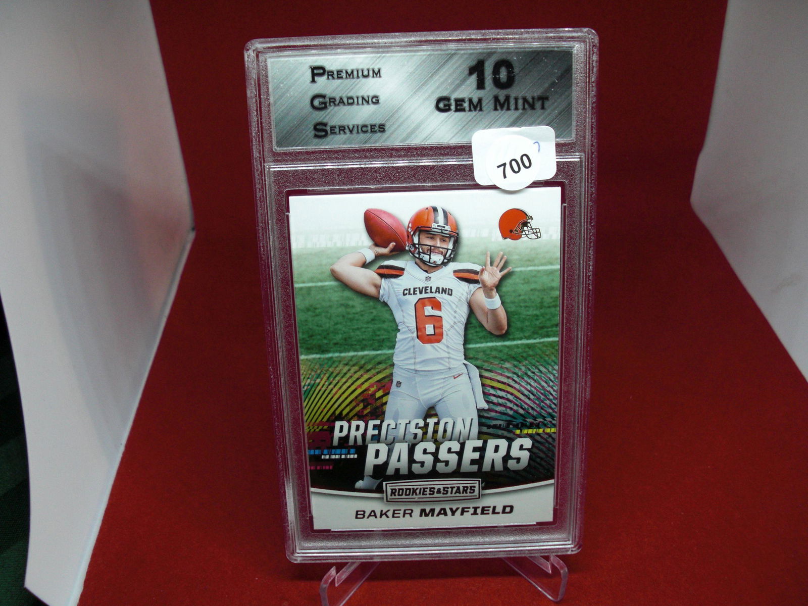 pgs graded baker mayfield mint 10 (1 of 1)