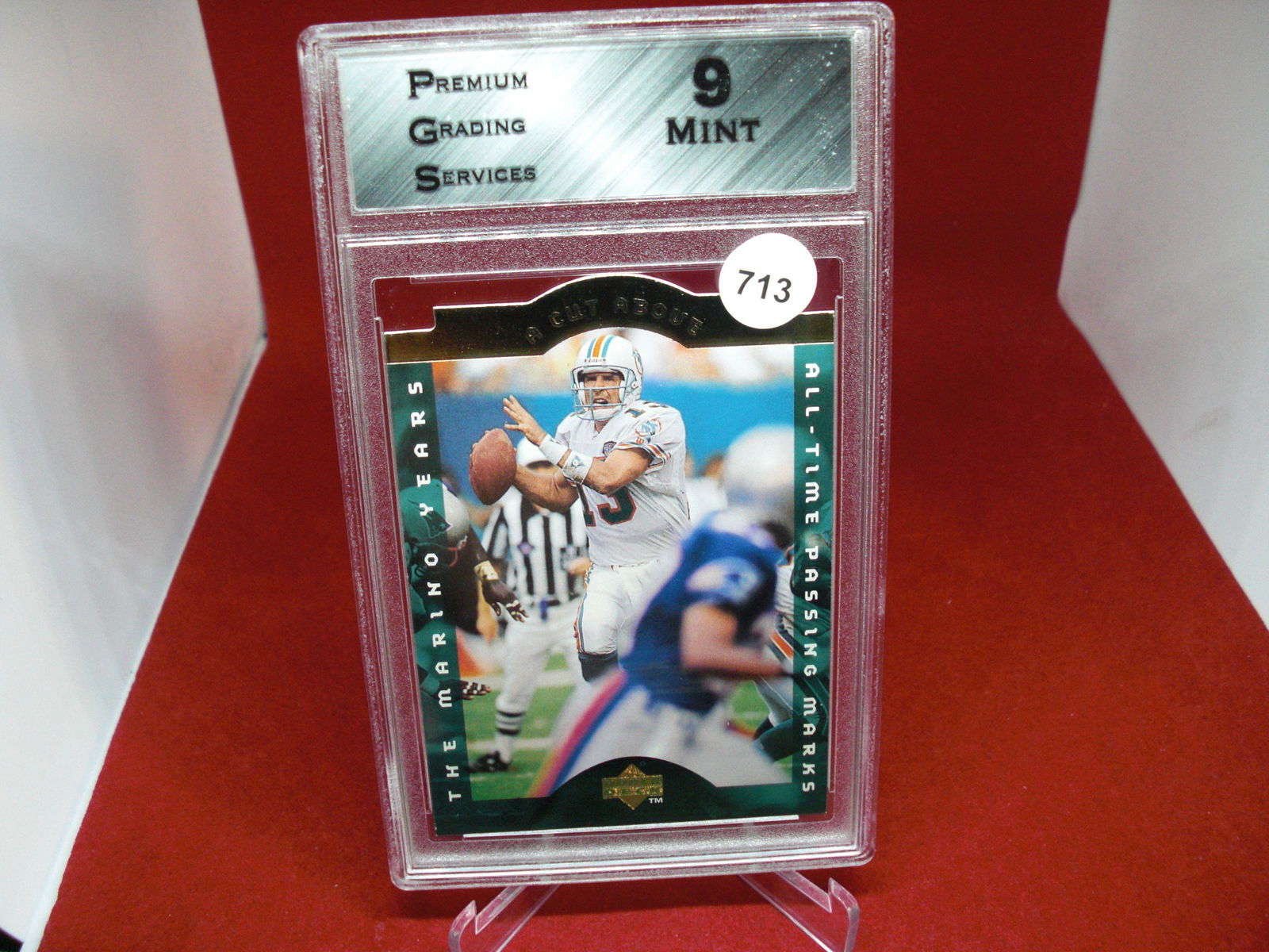 pgs graded dan marino mint 9 (1 of 1)