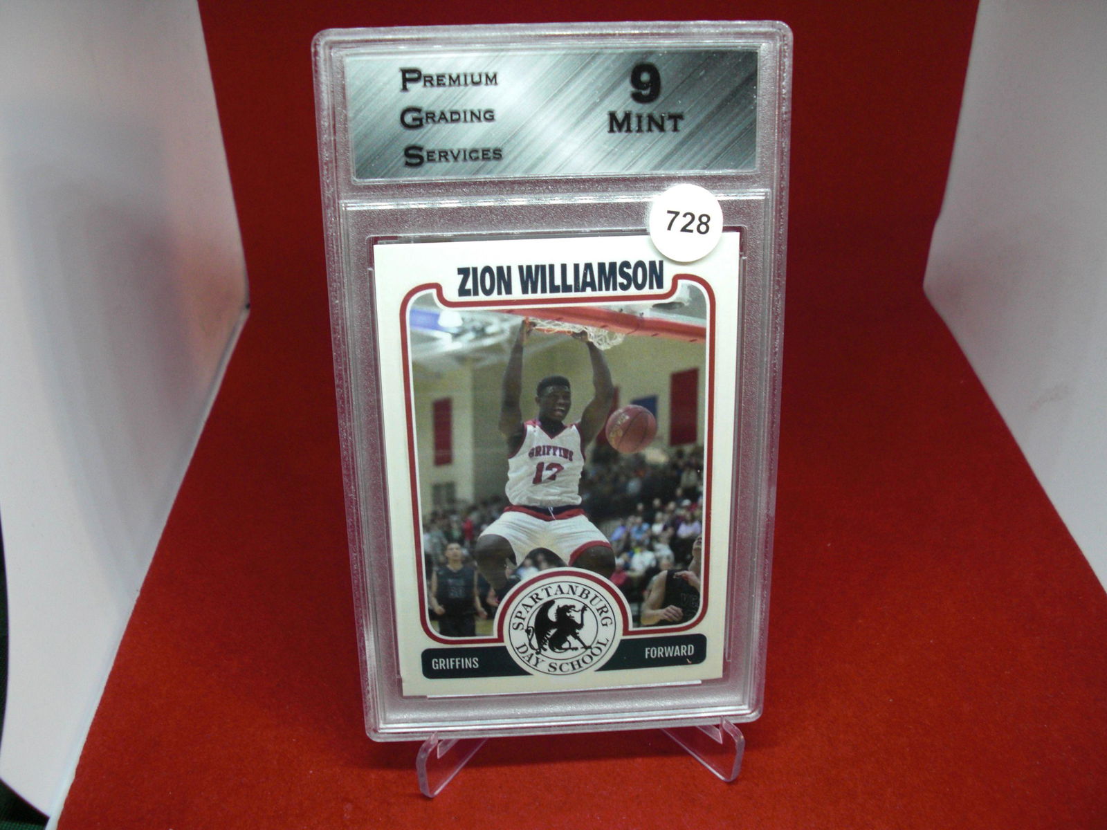 pgs graded zion williamson mint 9 (1 of 1)