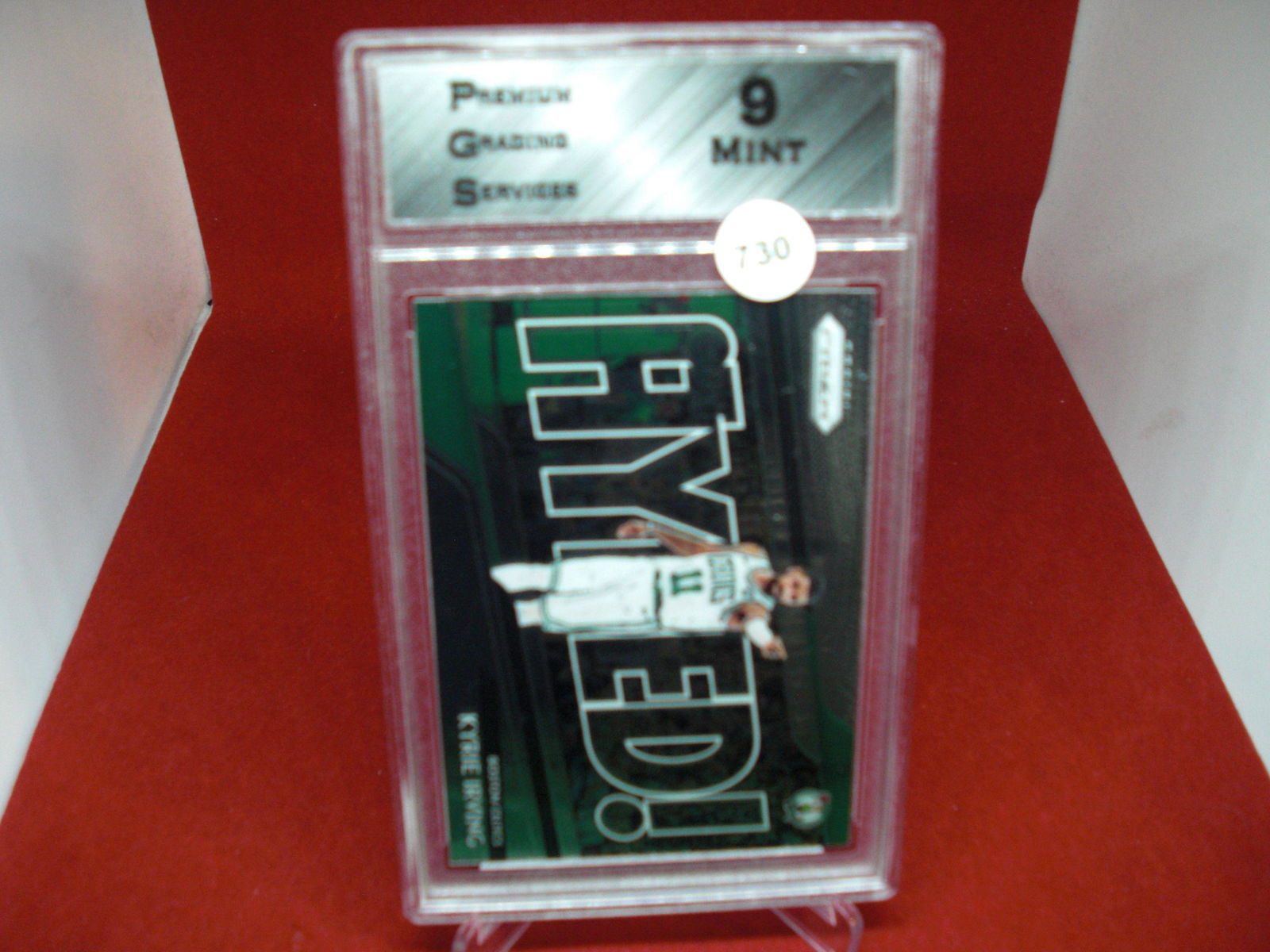 pgs graded kyrie irving mint 9 (1 of 1)