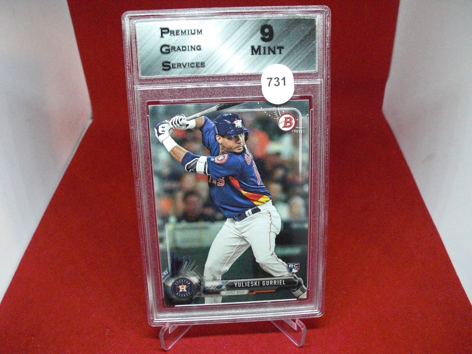 pgs graded yulieski gurriel rookie mint 9 (1 of 1)