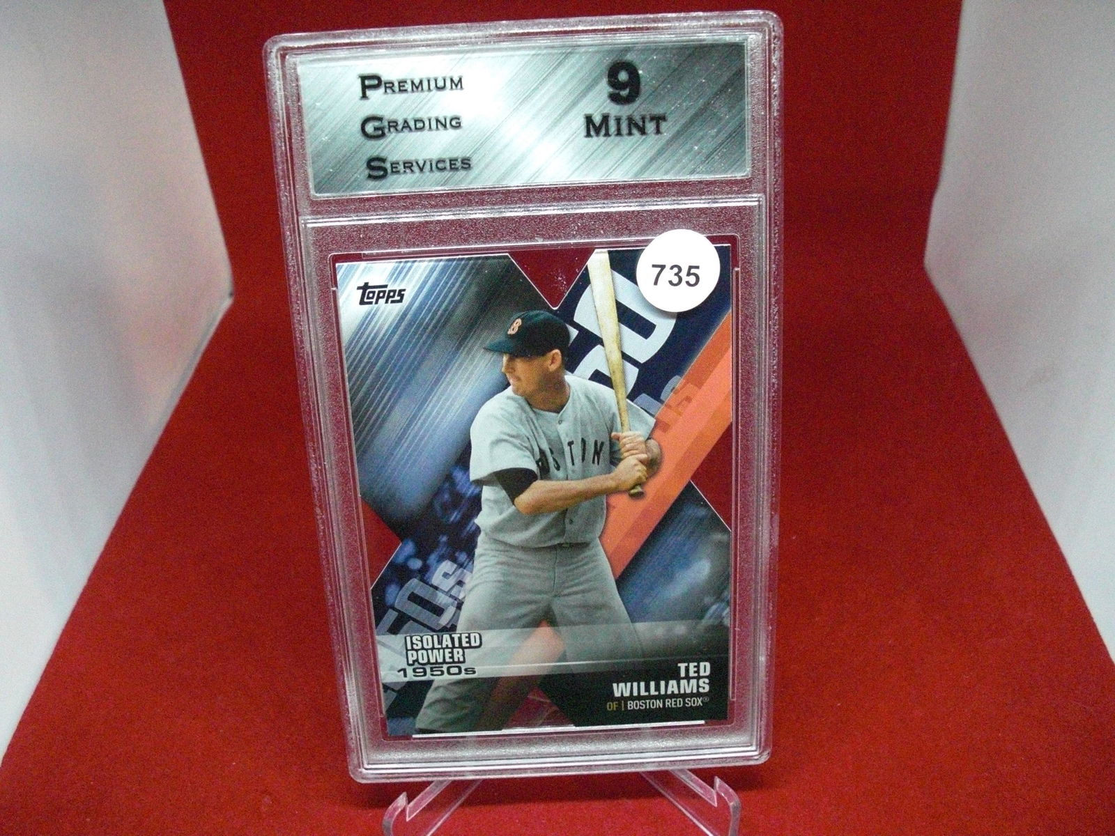 pgs graded ted williams mint 9 (1 of 1)