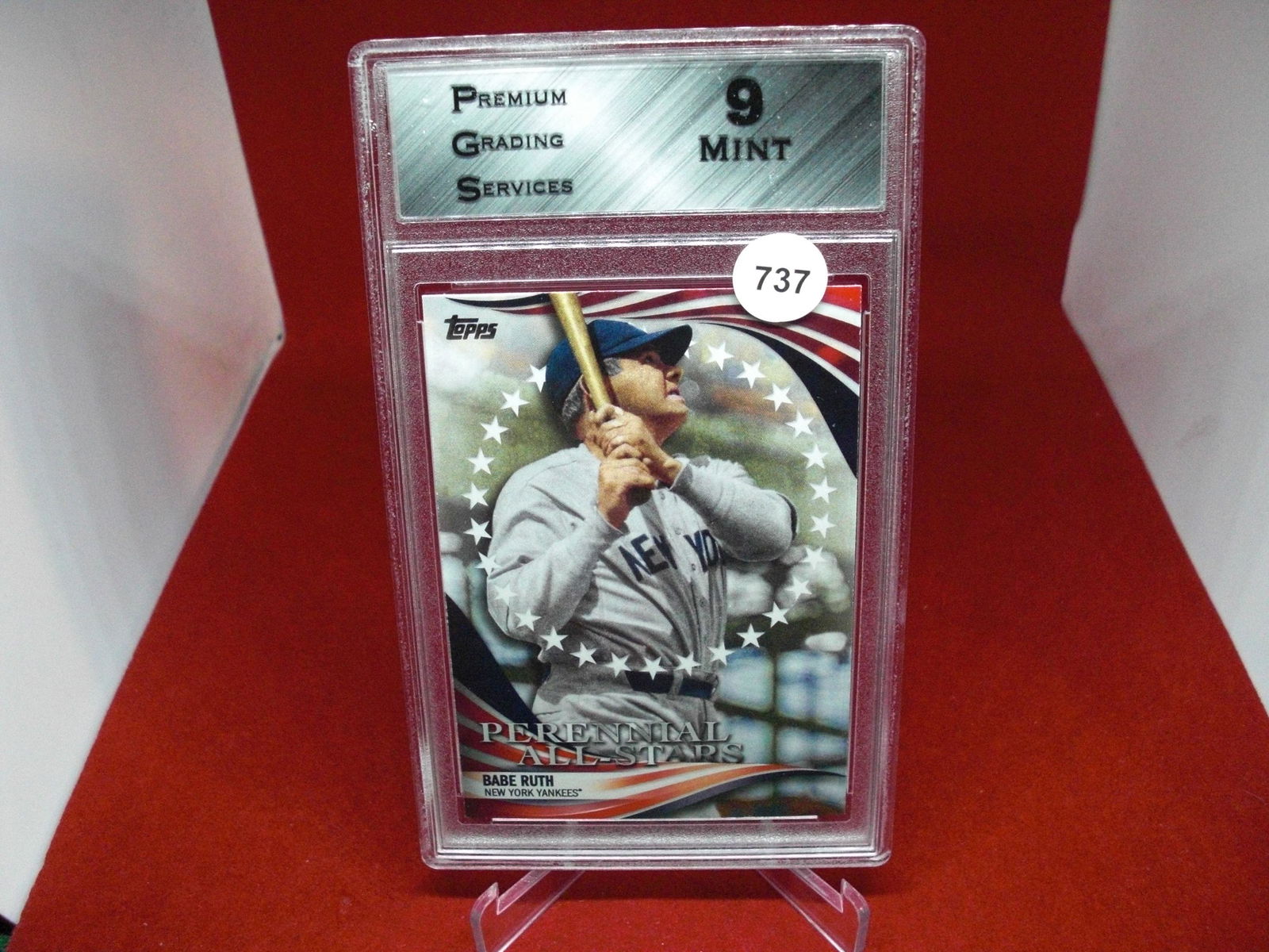 pgs graded babe ruth mint 9 (1 of 1)