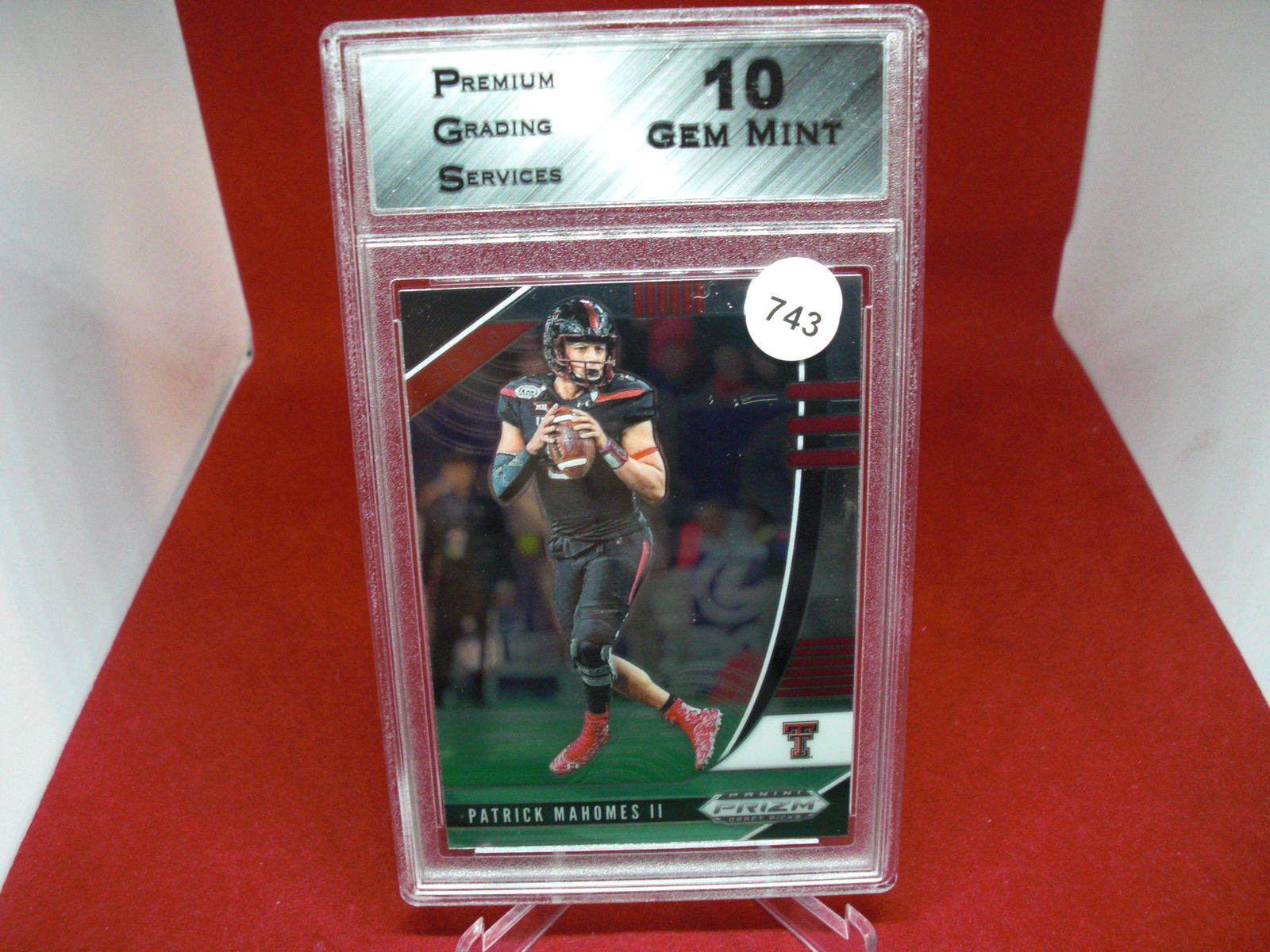 pgs graded patrick mahomes mint 10 (1 of 1)