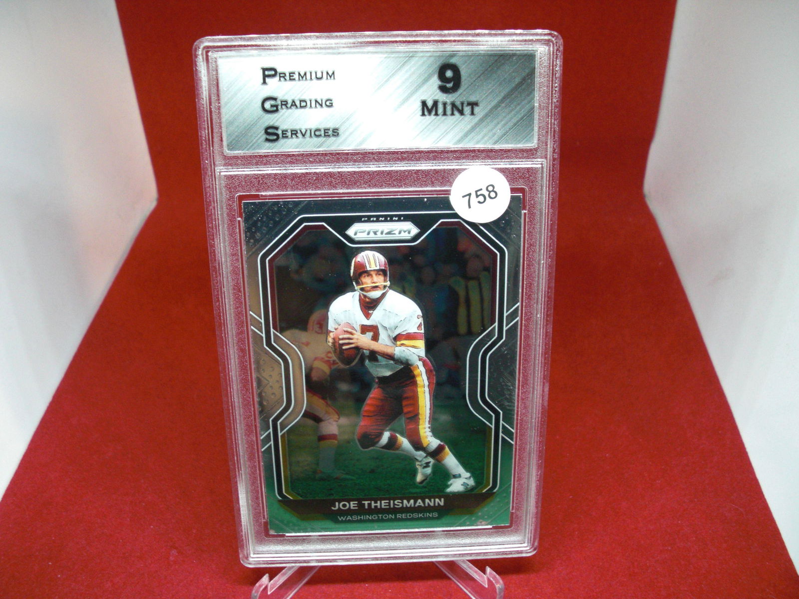 pgs graded joe theismann mint 9 (1 of 1)