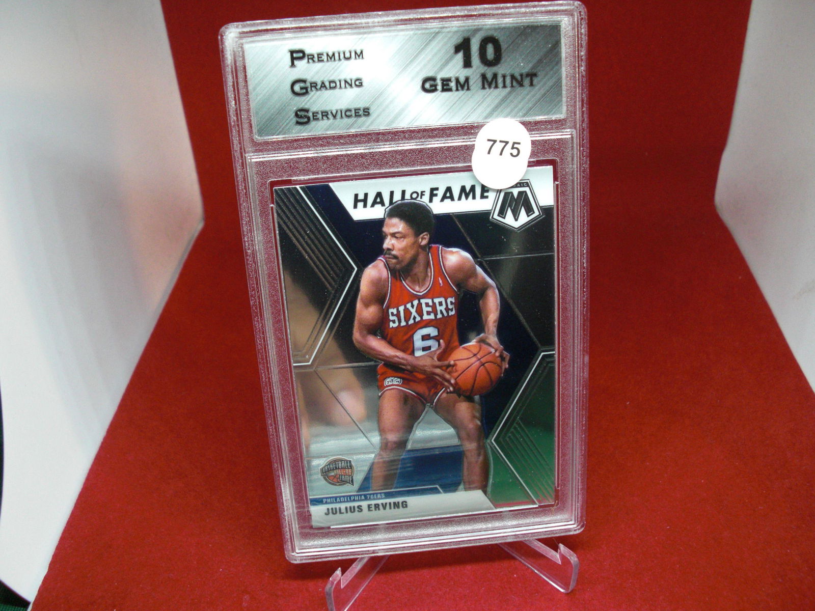 pgs graded julius erving mint 10 (1 of 1)