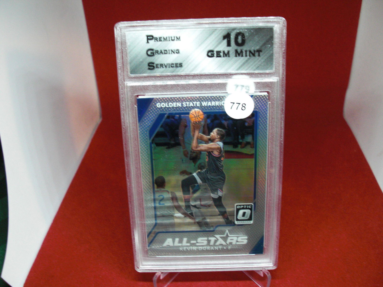 pgs graded kevin durant mint 10 (1 of 1)