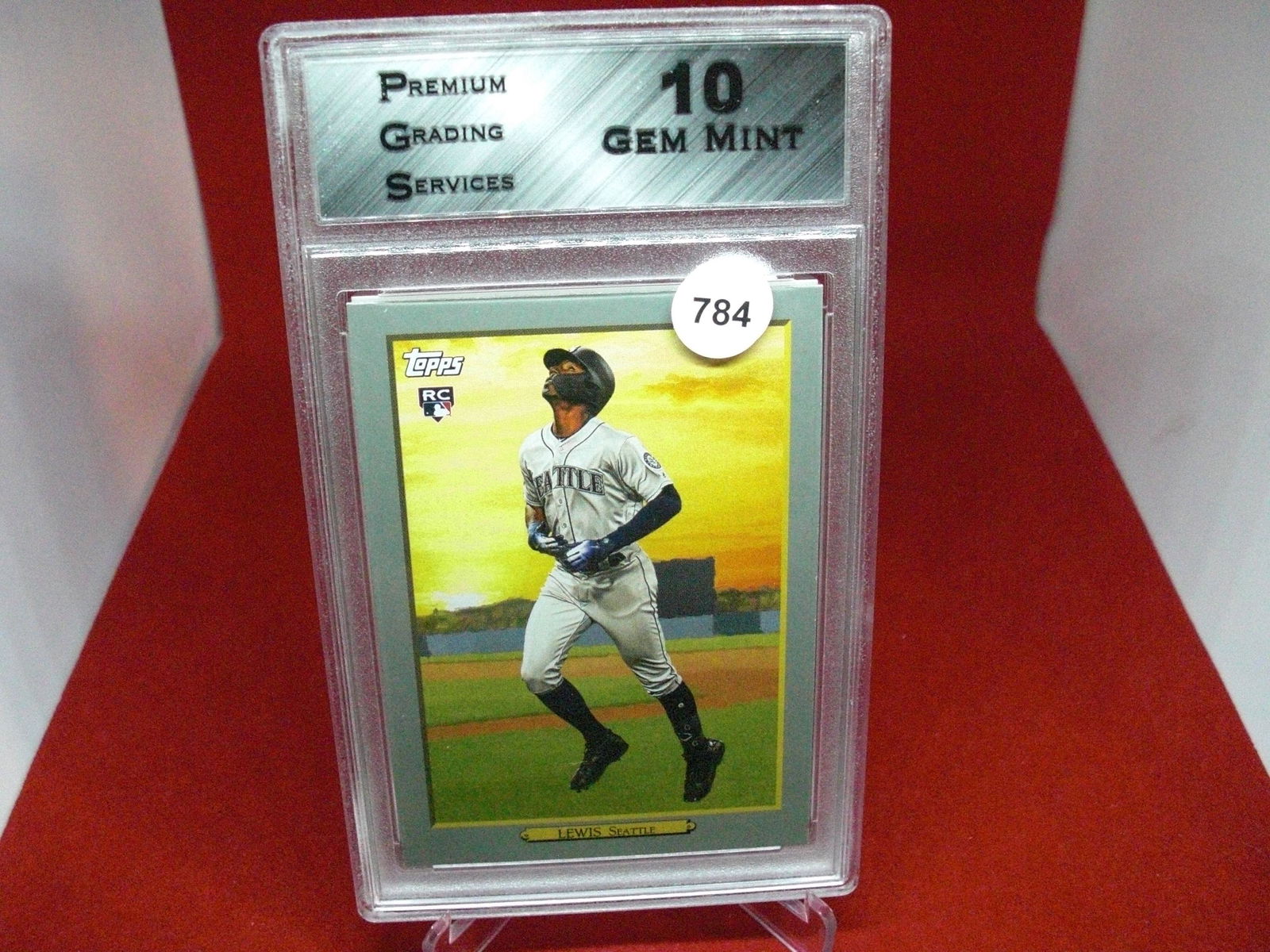 pgs graded kiyle lewis rookie mint 10 (1 of 1)