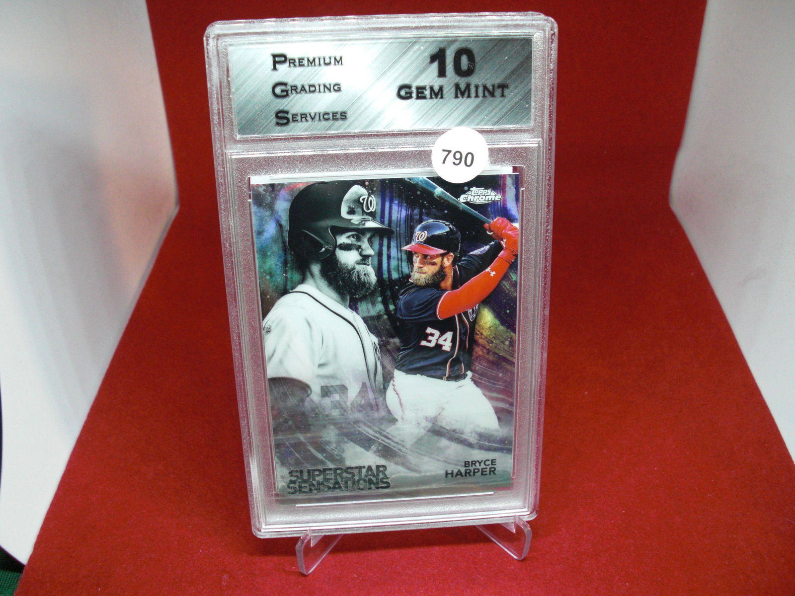 pgs graded bryce harper mint 10 (1 of 1)