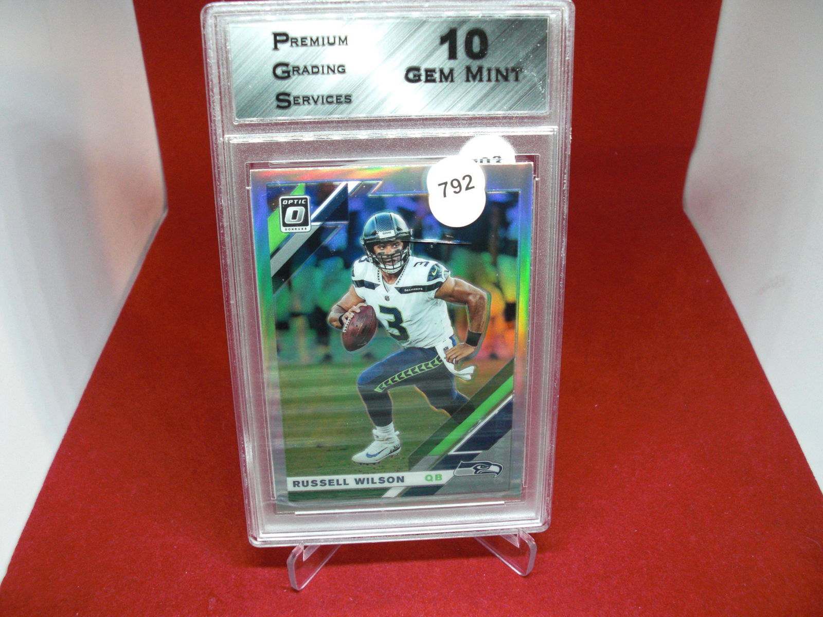 pgs graded russell wilson mint 10 (1 of 1)