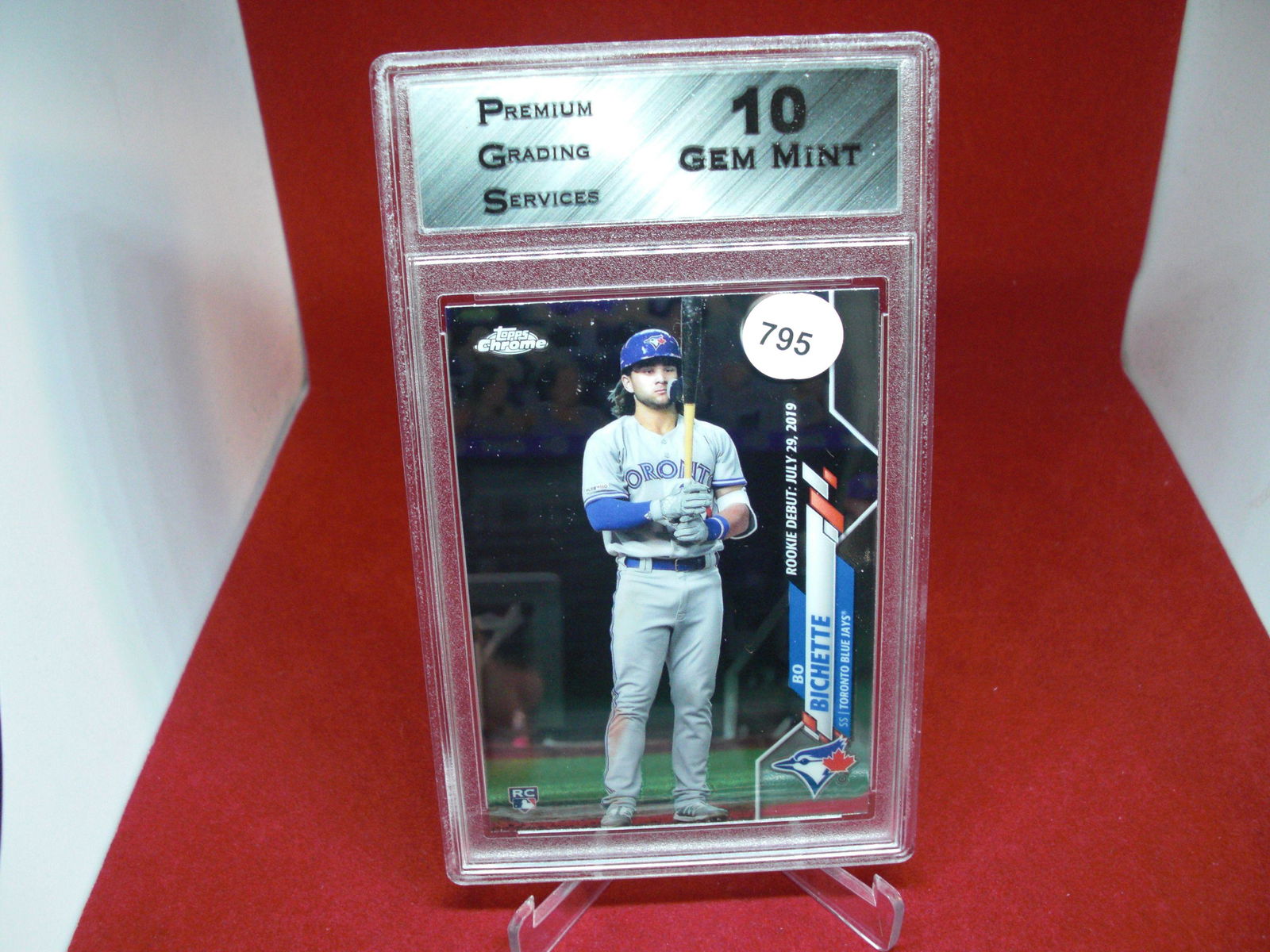 pgs graded bo bichette mint 10 (1 of 1)