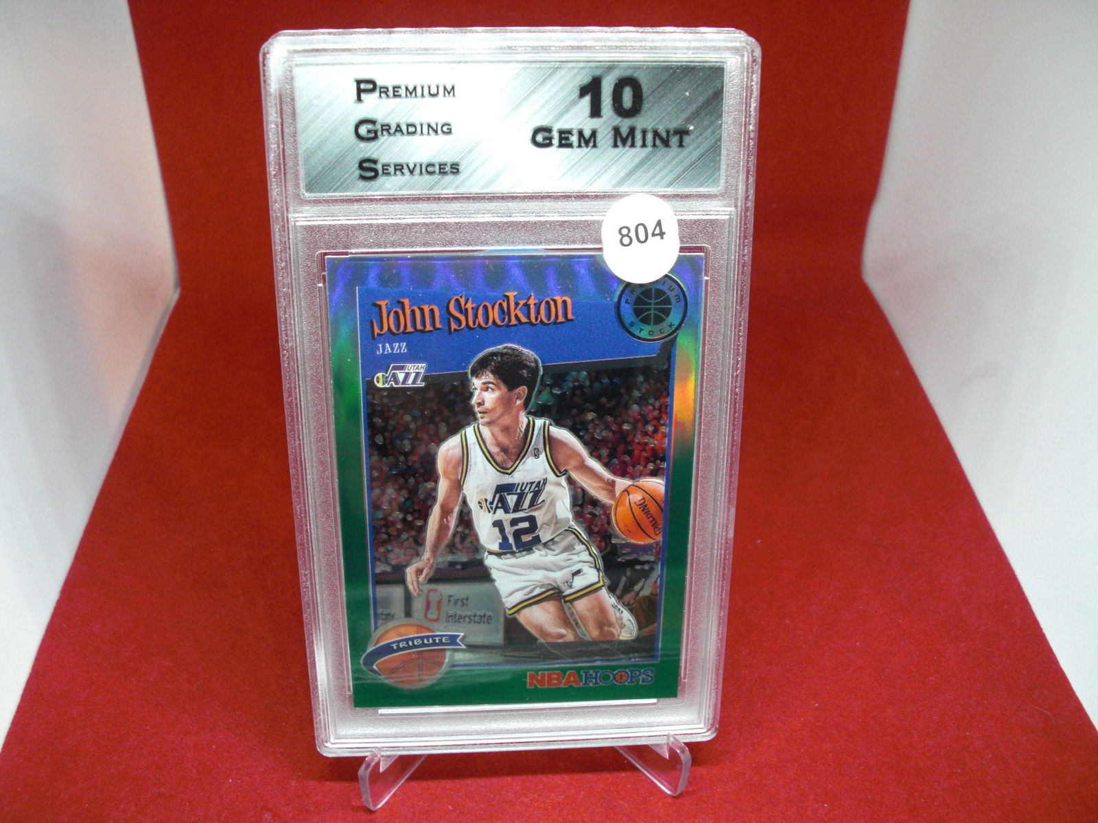 pgs graded john stockton mint 10 (1 of 1)