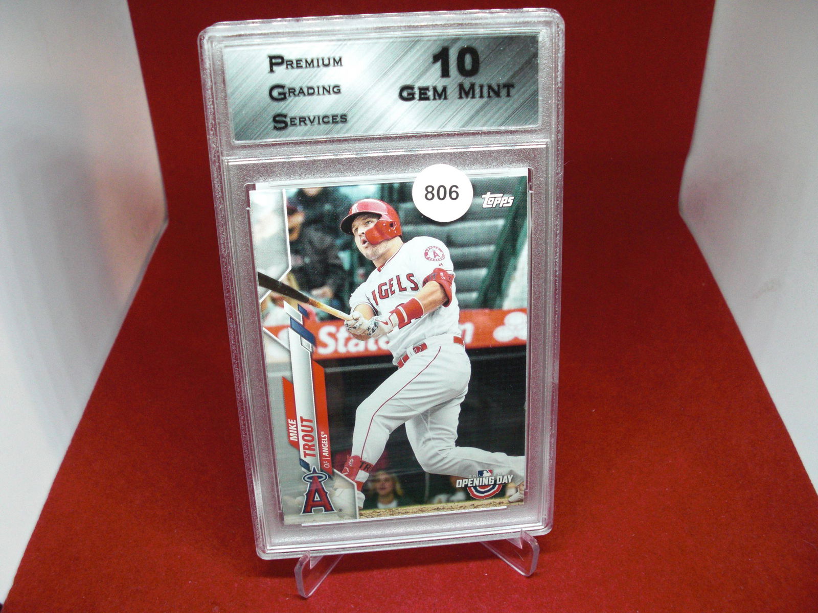 pgs graded mike trout mint 10 (1 of 1)