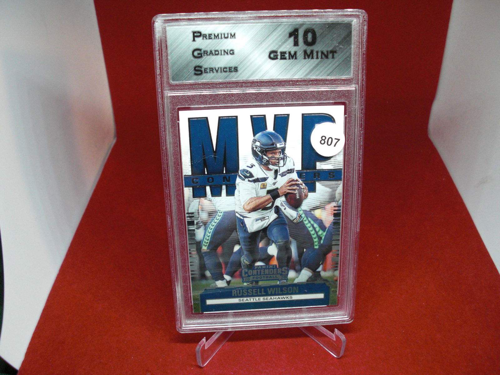 pgs graded russell wilson mint 10 (1 of 1)