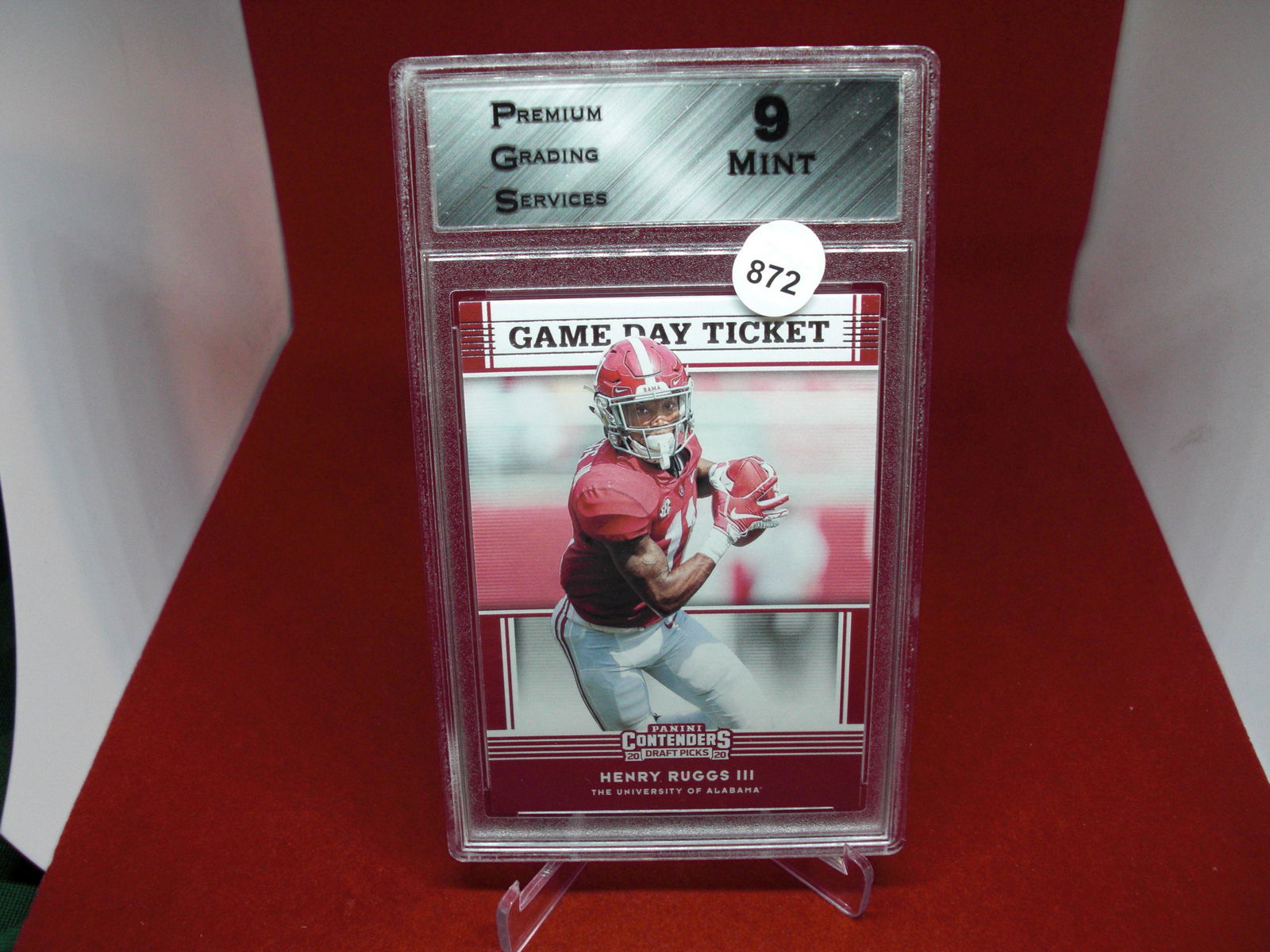 pgs graded henry ruggs mint 9 (1 of 1)