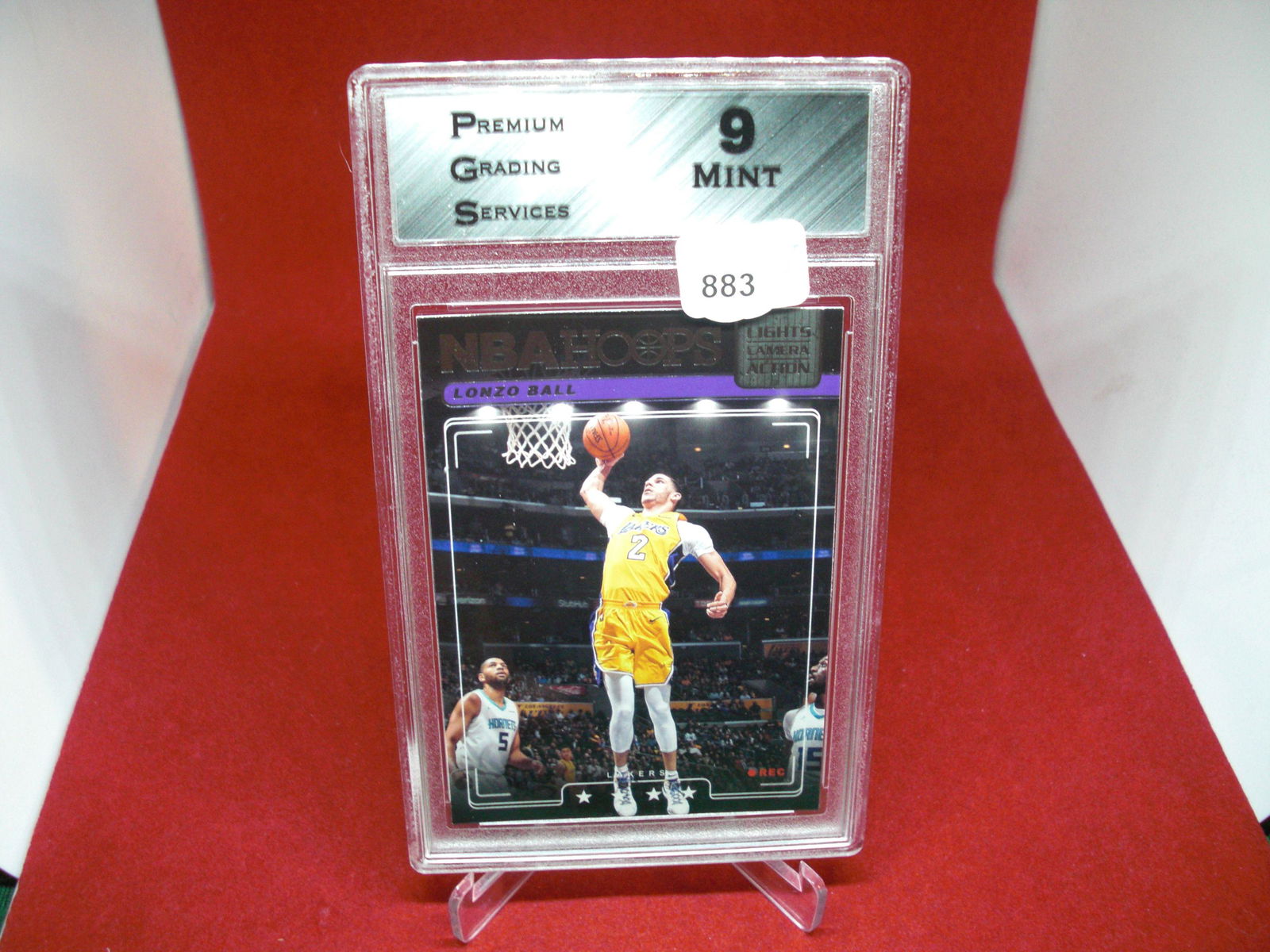 pgs graded lonzo ball mint 9 (1 of 1)