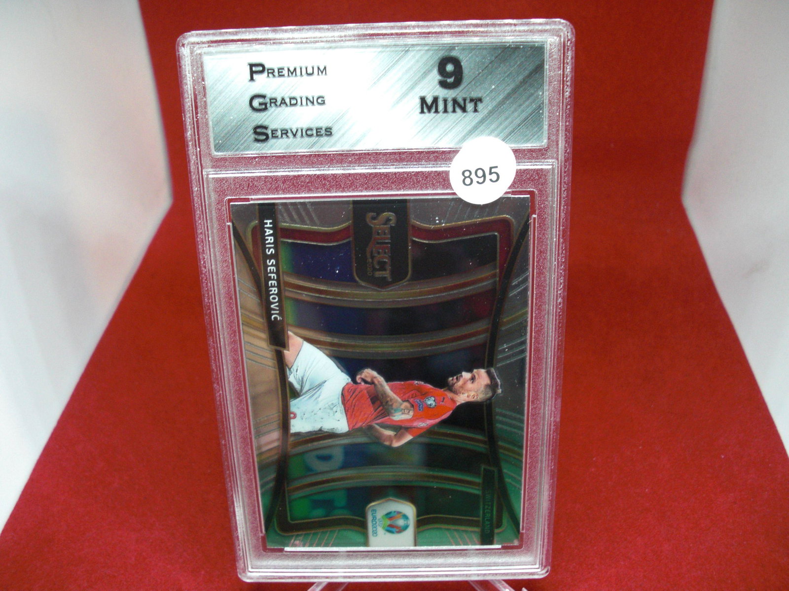 pgs graded haris seferovic mint 9: nice graded card