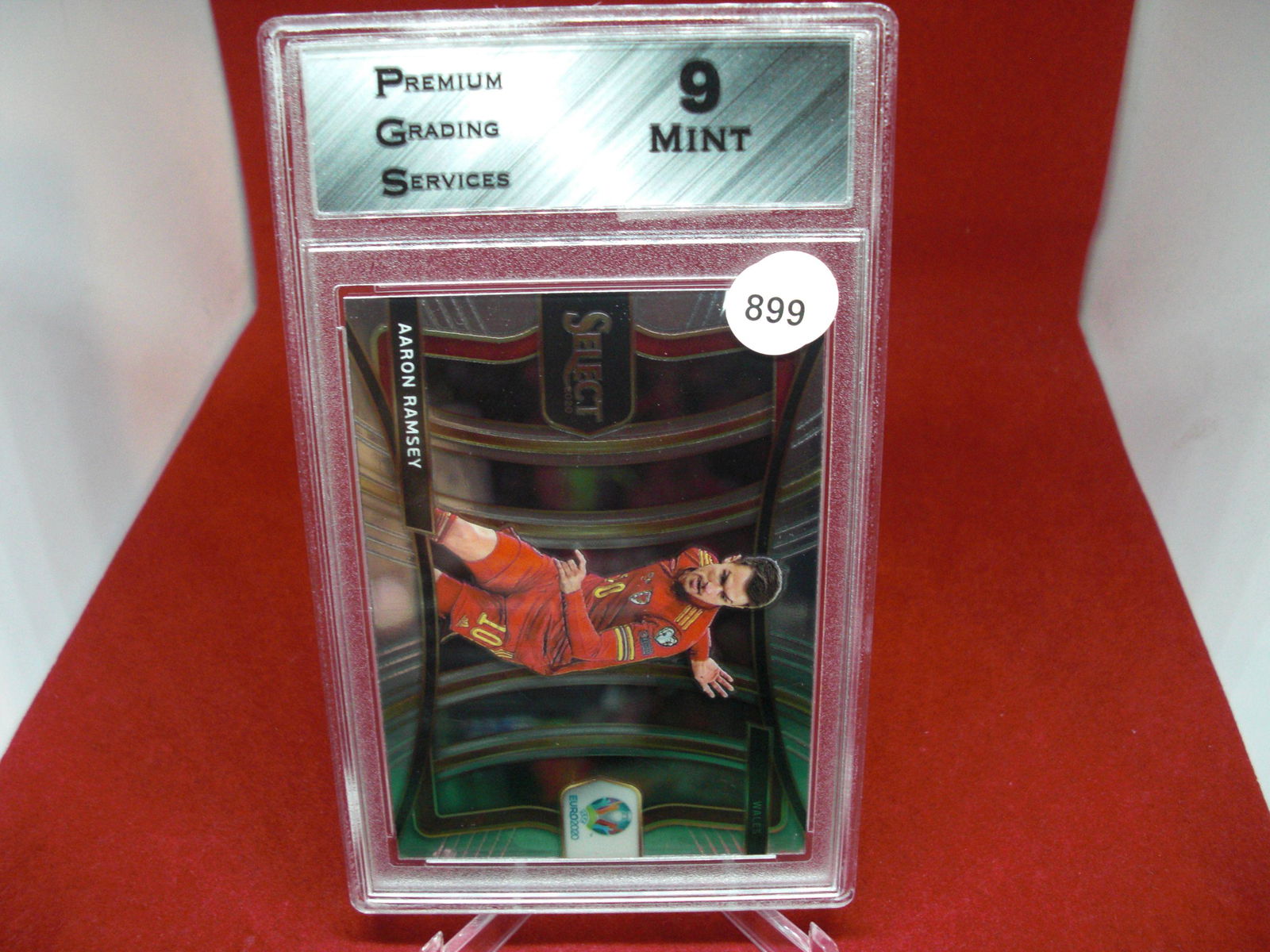 pgs graded aaron ramsey mint  9 (1 of 1)