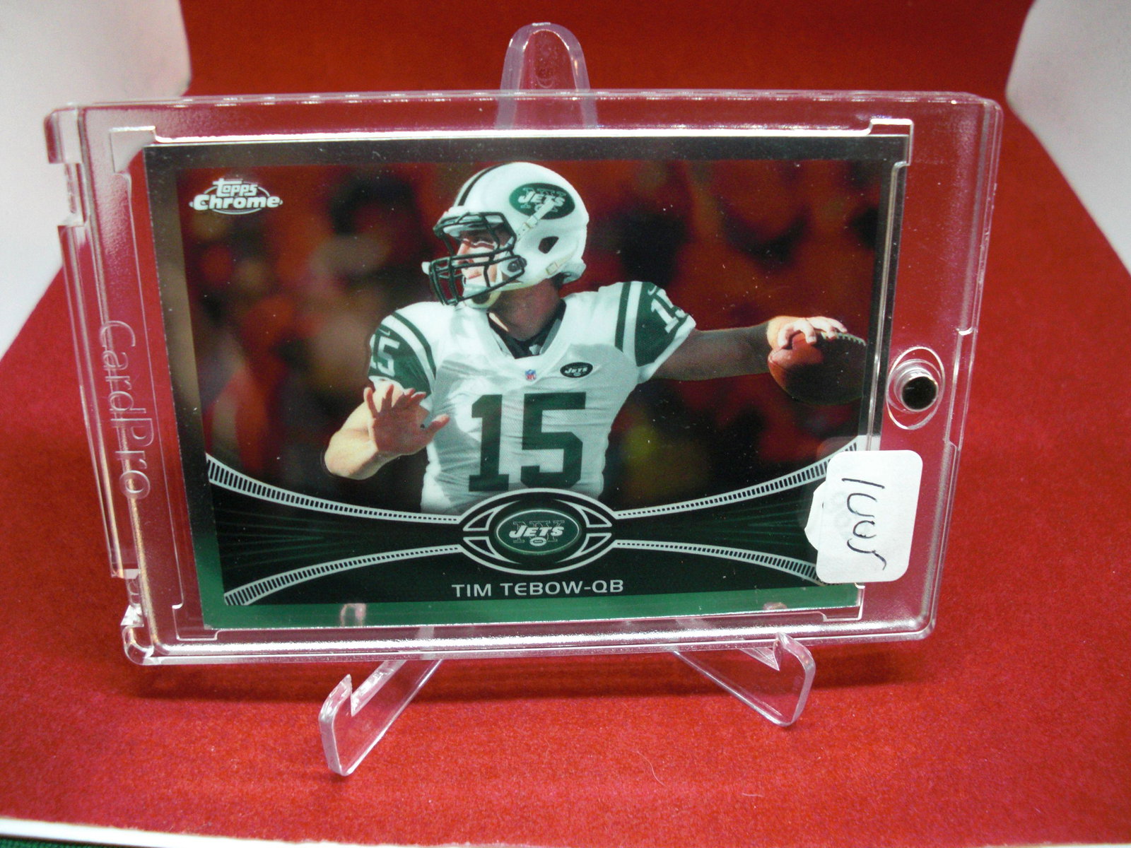 tim tebow: in hard plastic case