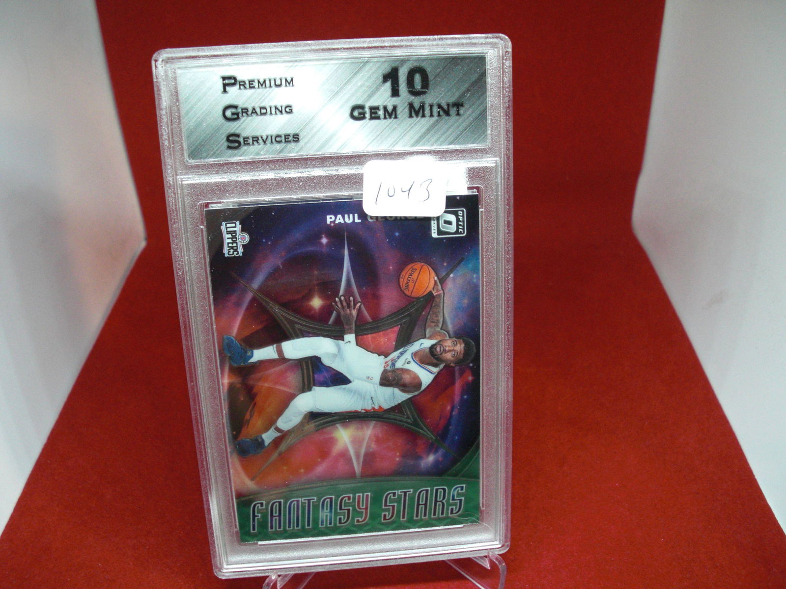 pgs graded paul george mint 10 (1 of 1)