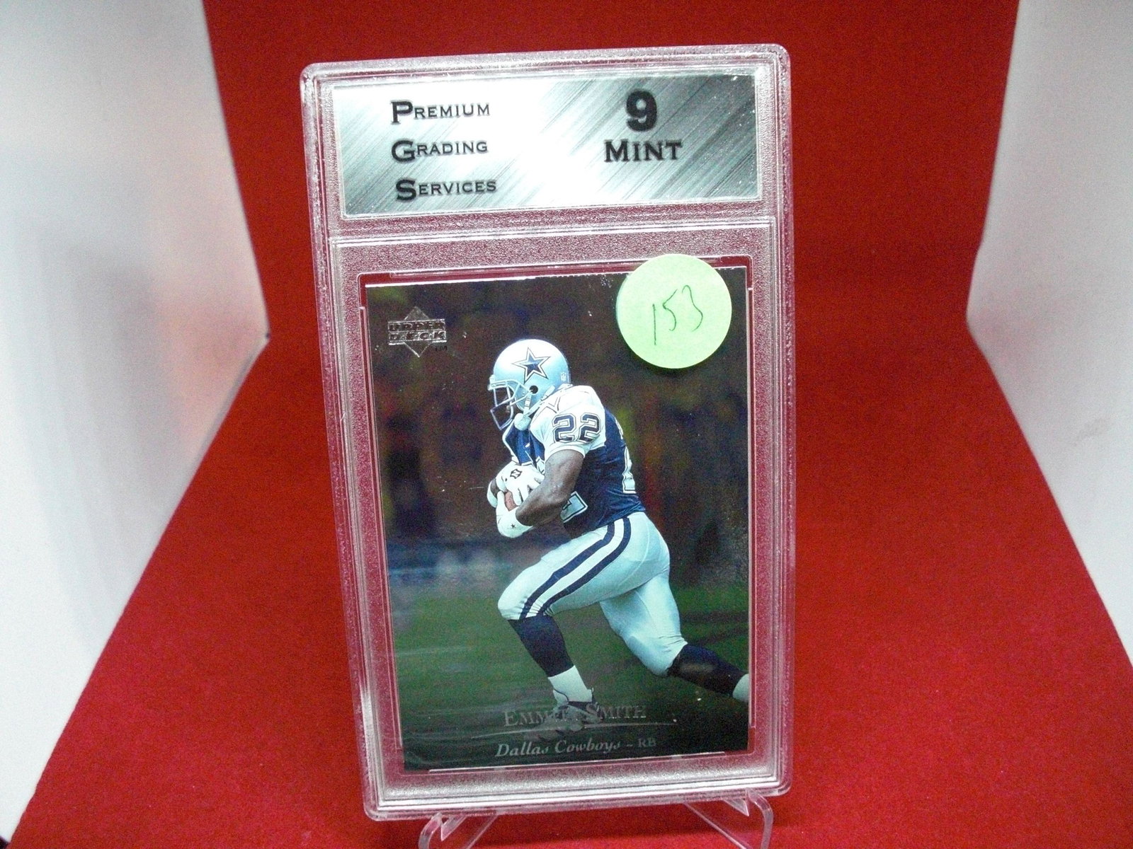 pgs graded emmitt smith mint 9 (1 of 1)