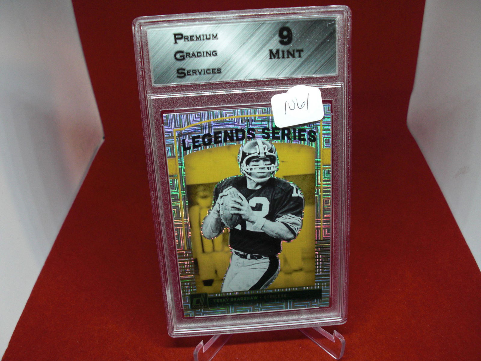 pgs graded terry bradshaw mint 9 (1 of 1)