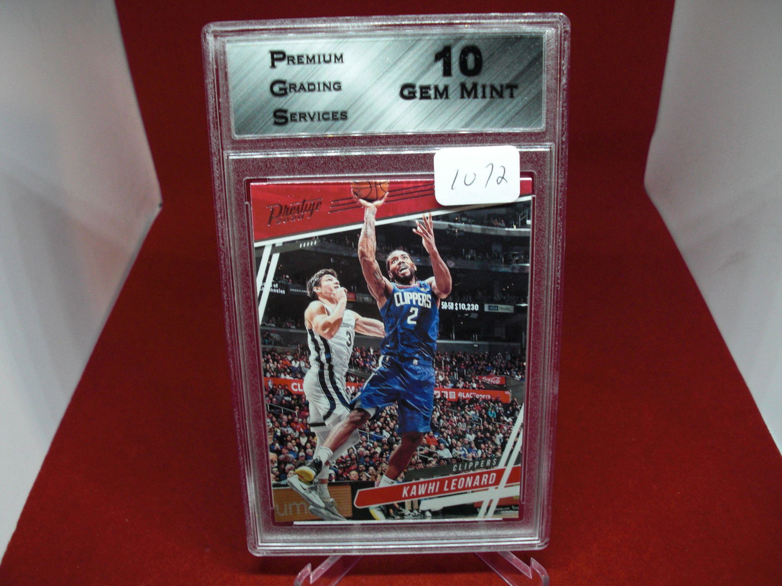 pgs graded kawhi leonard mint 10 (1 of 1)