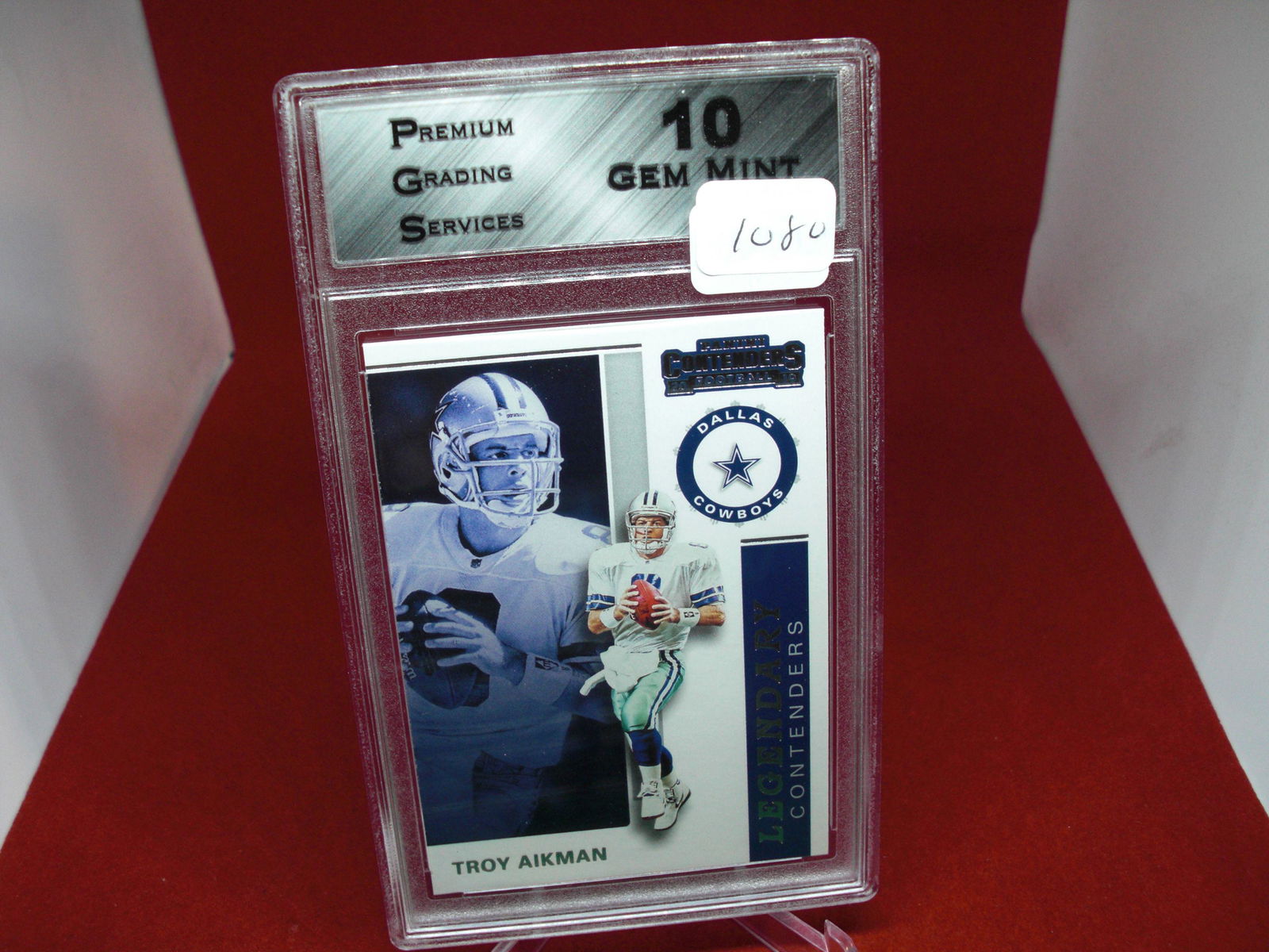 pgs graded troy aikman mint 10 (1 of 1)
