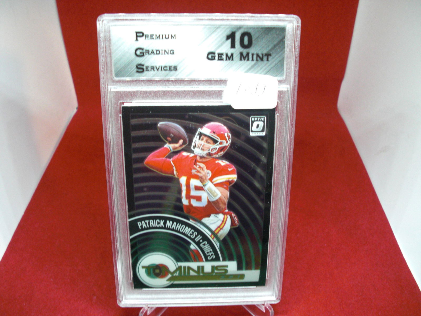 pgs graded patrick mahomes mint 10 (1 of 1)