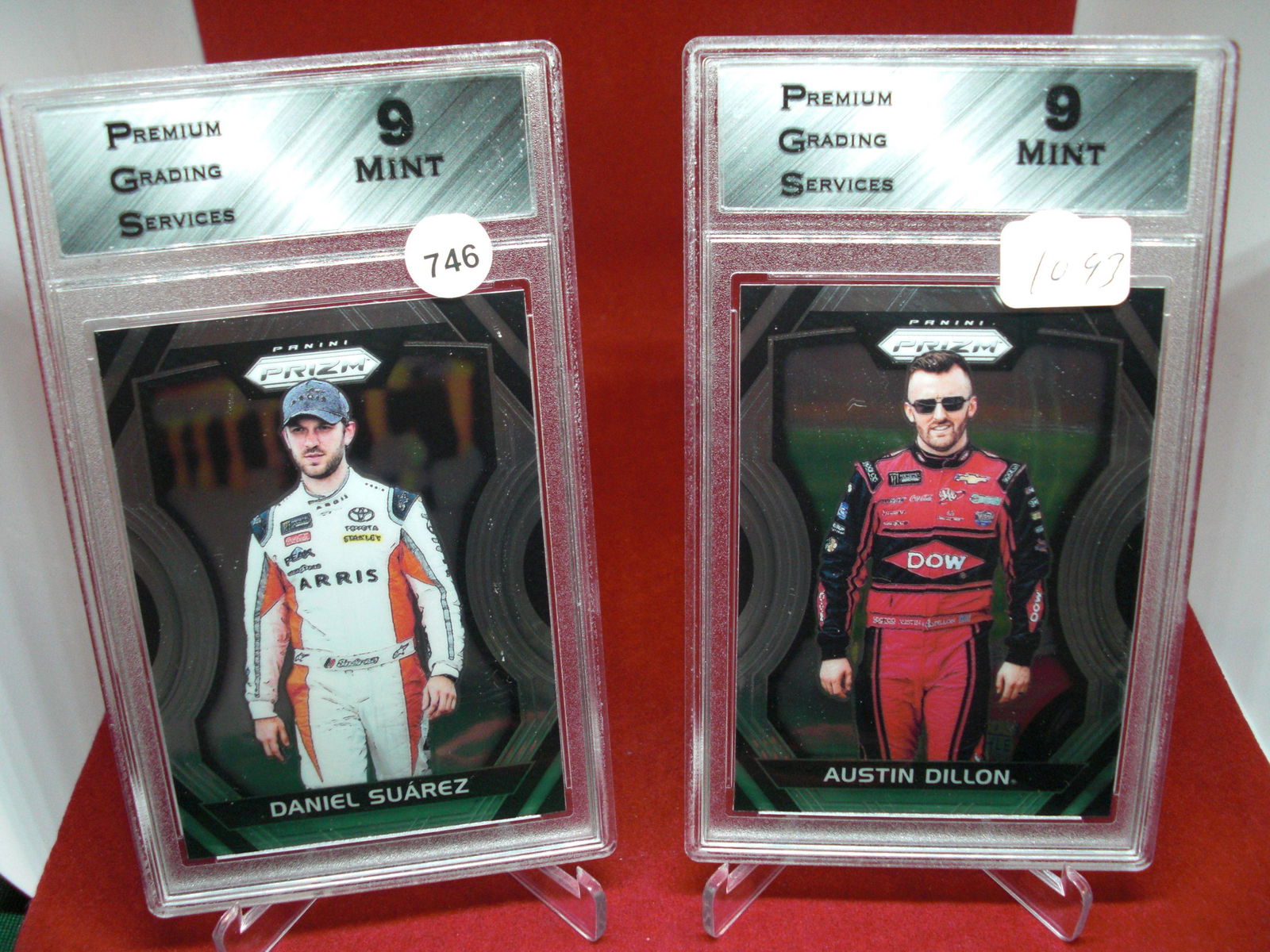pgs graded 2 nascar mint 9's (1 of 1)