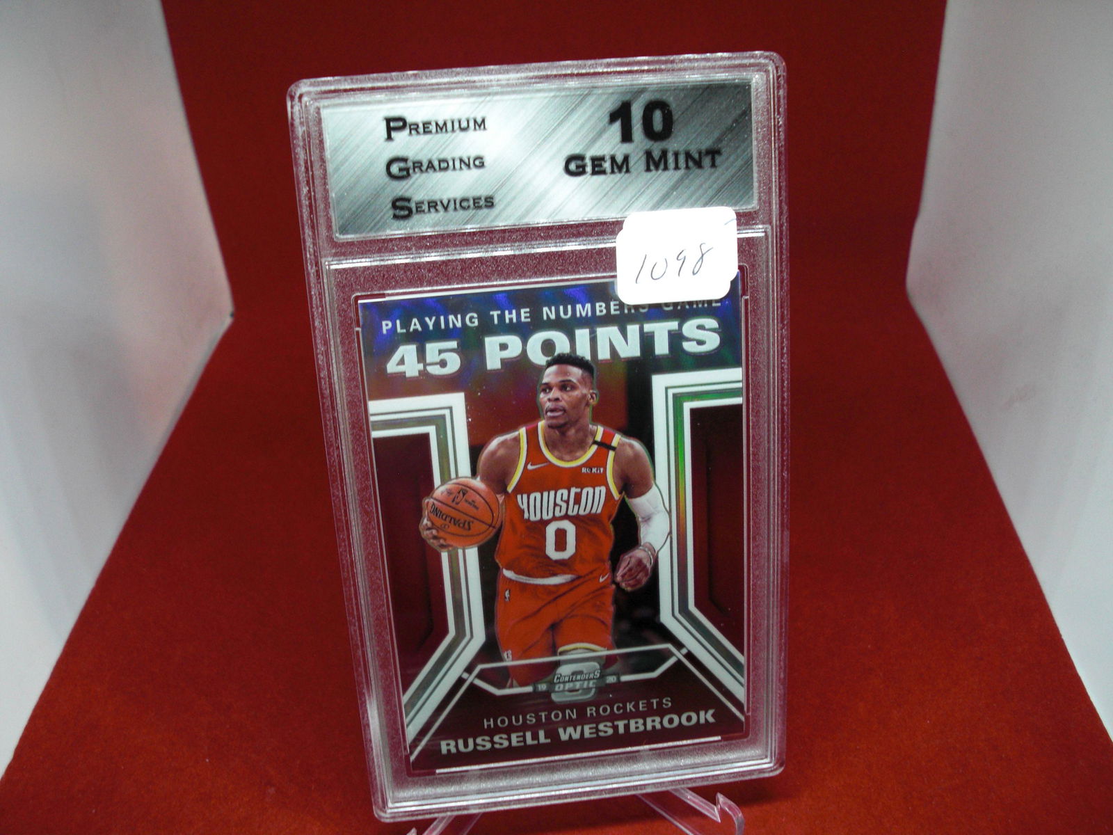 pgs graded russell westbrook mint 10 (1 of 1)