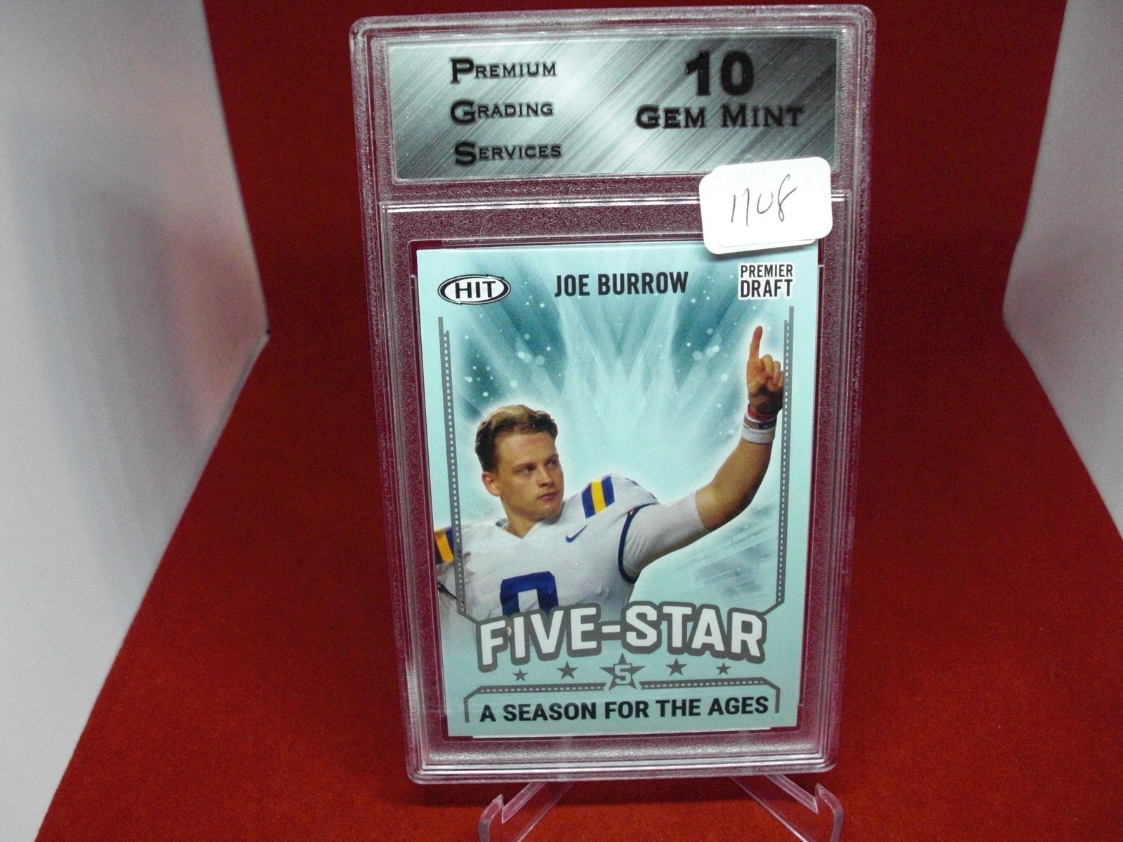 pgs graded joe burrow mint 10 (1 of 1)