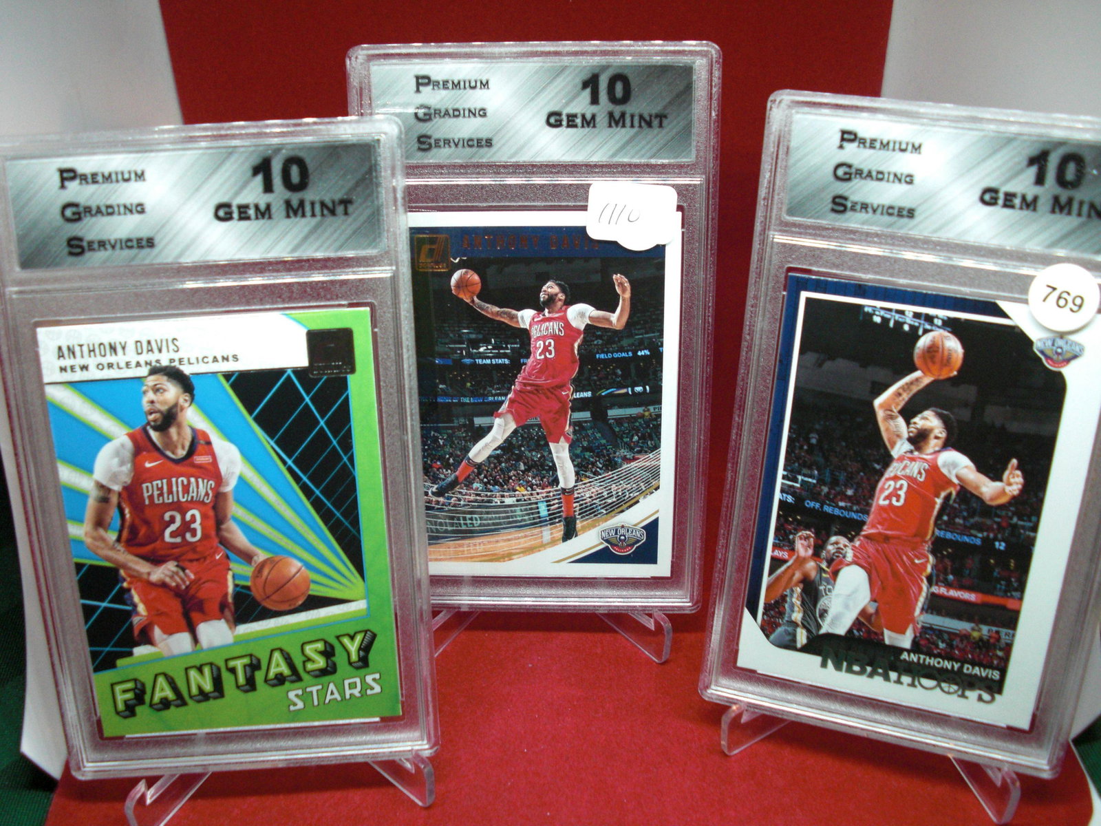 pgs graded 3 anthony davis mint 10's (1 of 1)