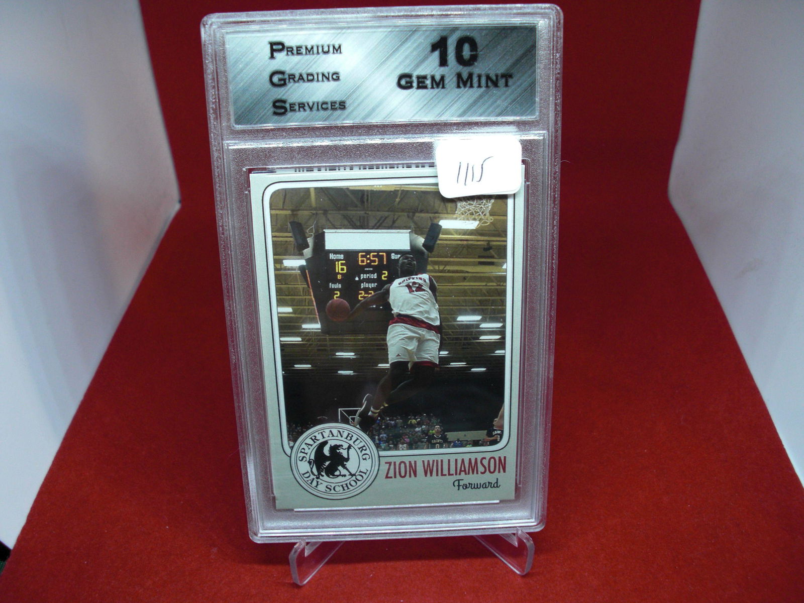 pgs graded zion williamson mint 10 (1 of 1)