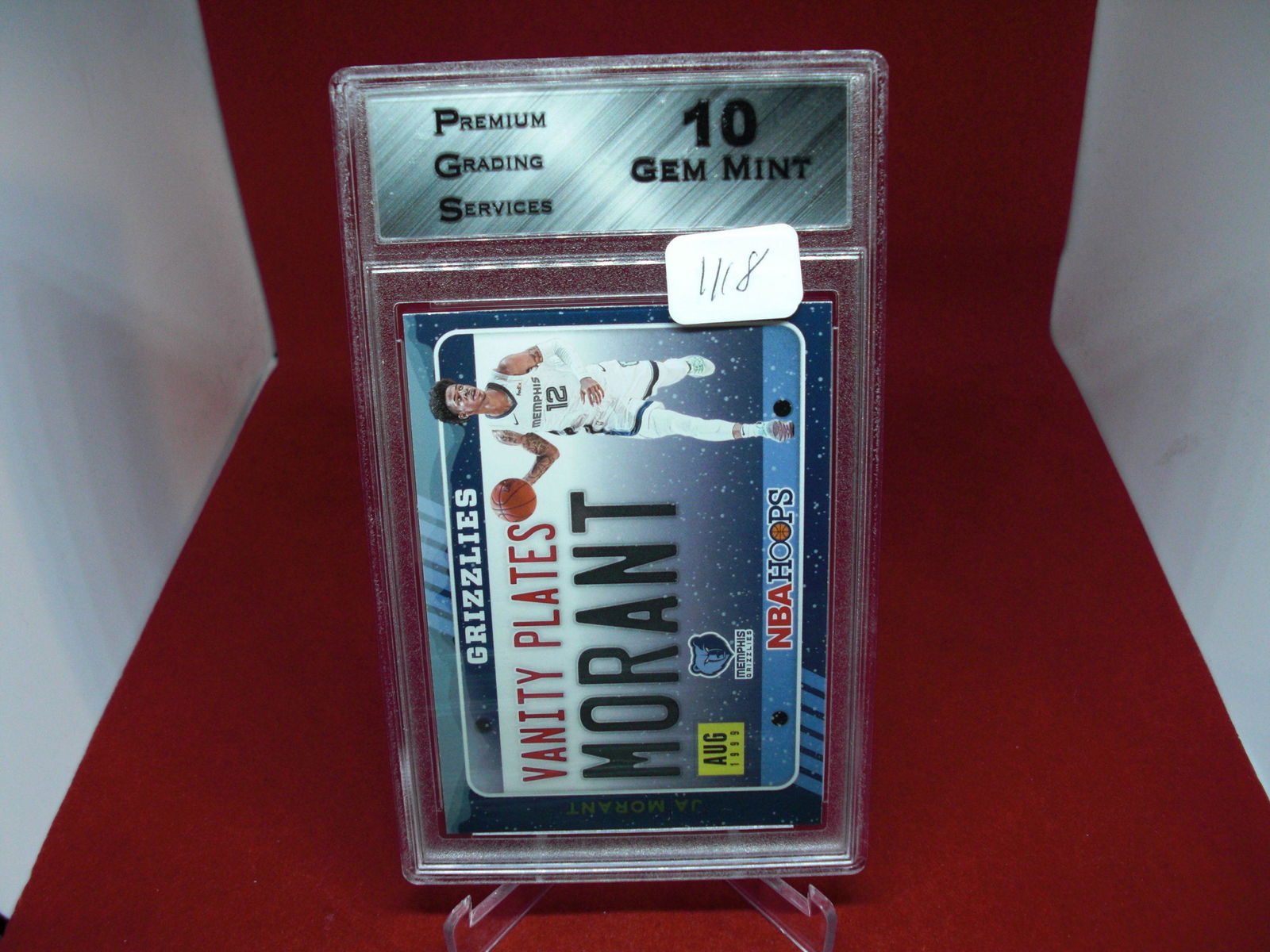 pgs graded ja morant mint 10 (1 of 1)