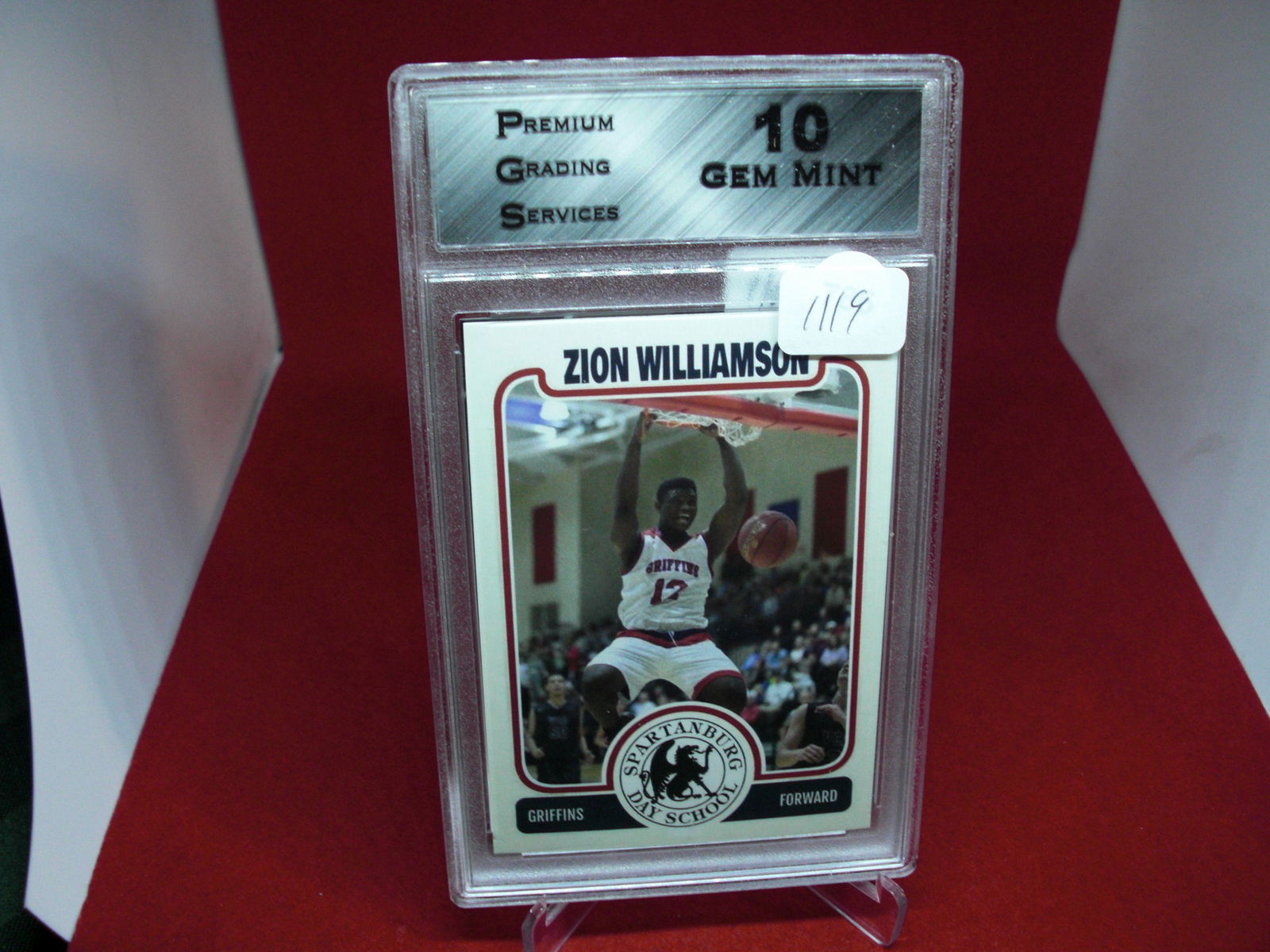 pgs graded zion williamson mint 10 (1 of 1)